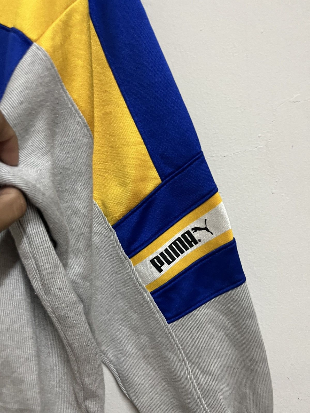 Japanese Brand 💥Vintage PUMA BIG LOGO Hoodie Size US L / EU 52-54 / 3 - 8 Thumbnail