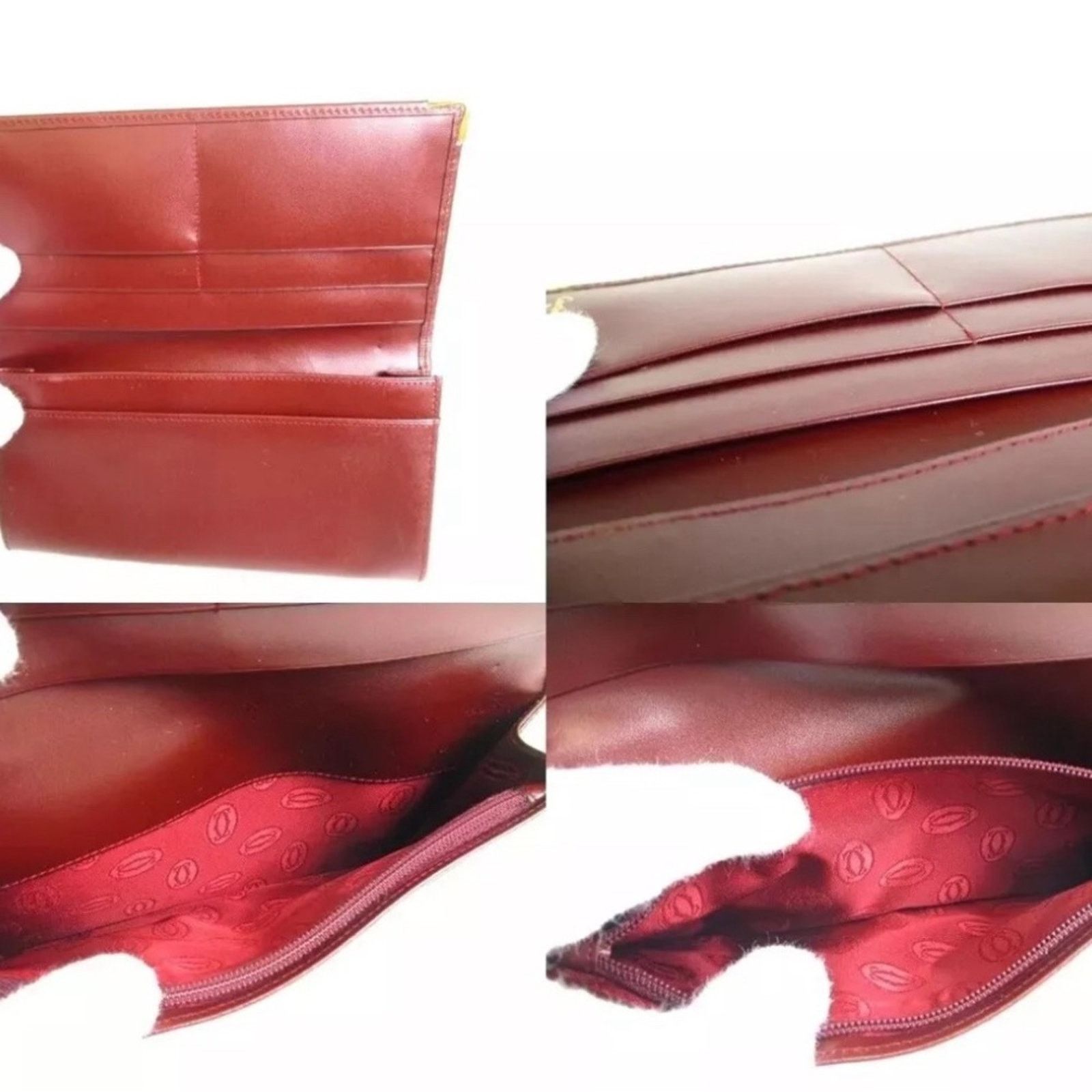 Cartier Cartier Must de Cartier Leather Clutch Bag, Wallet Keyholder Size ONE SIZE - 14 Thumbnail