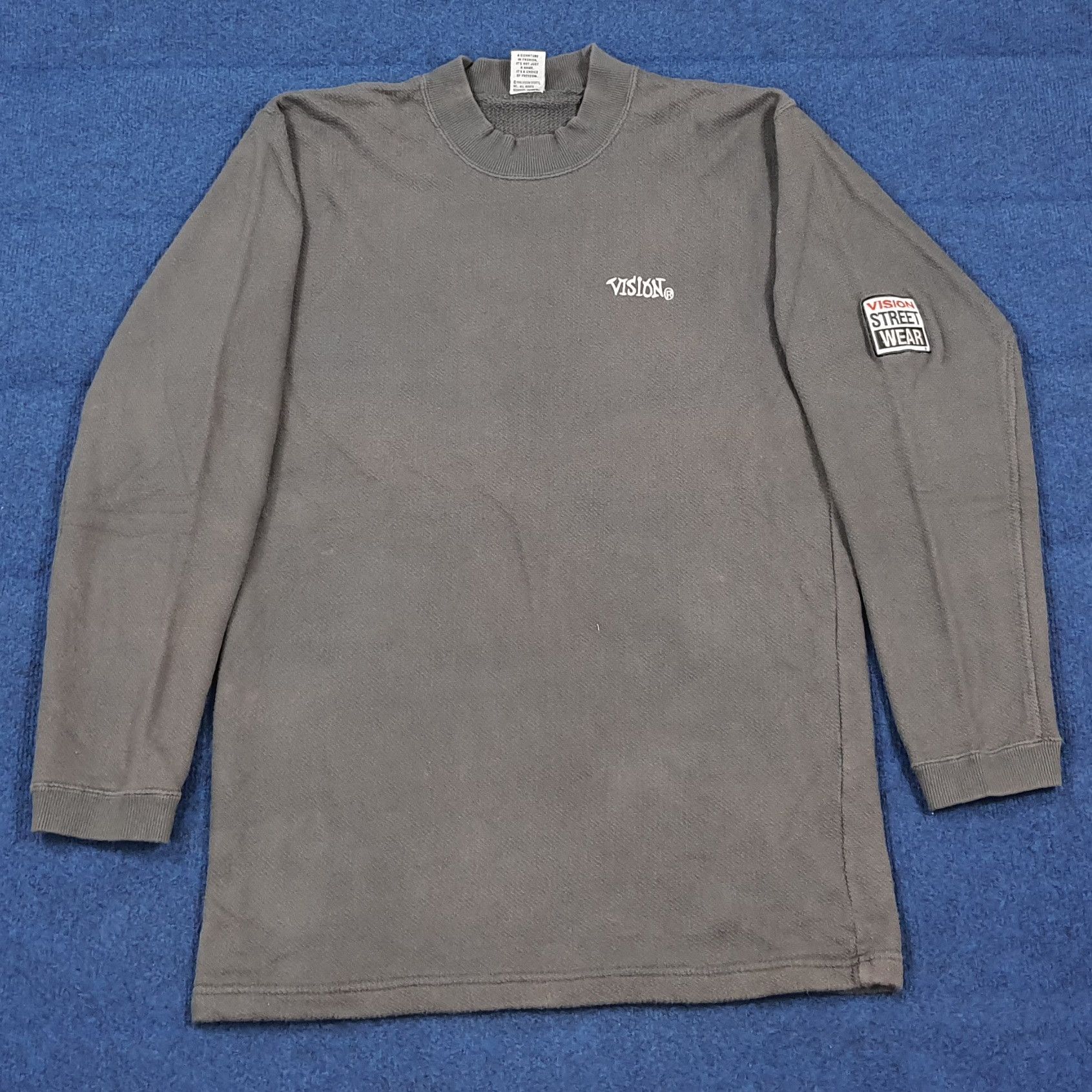 Vision Streetwear Vintage Vision Streetwear Long Sleeve Tshirt Size US M / EU 48-50 / 2 - 1 Thumbnail