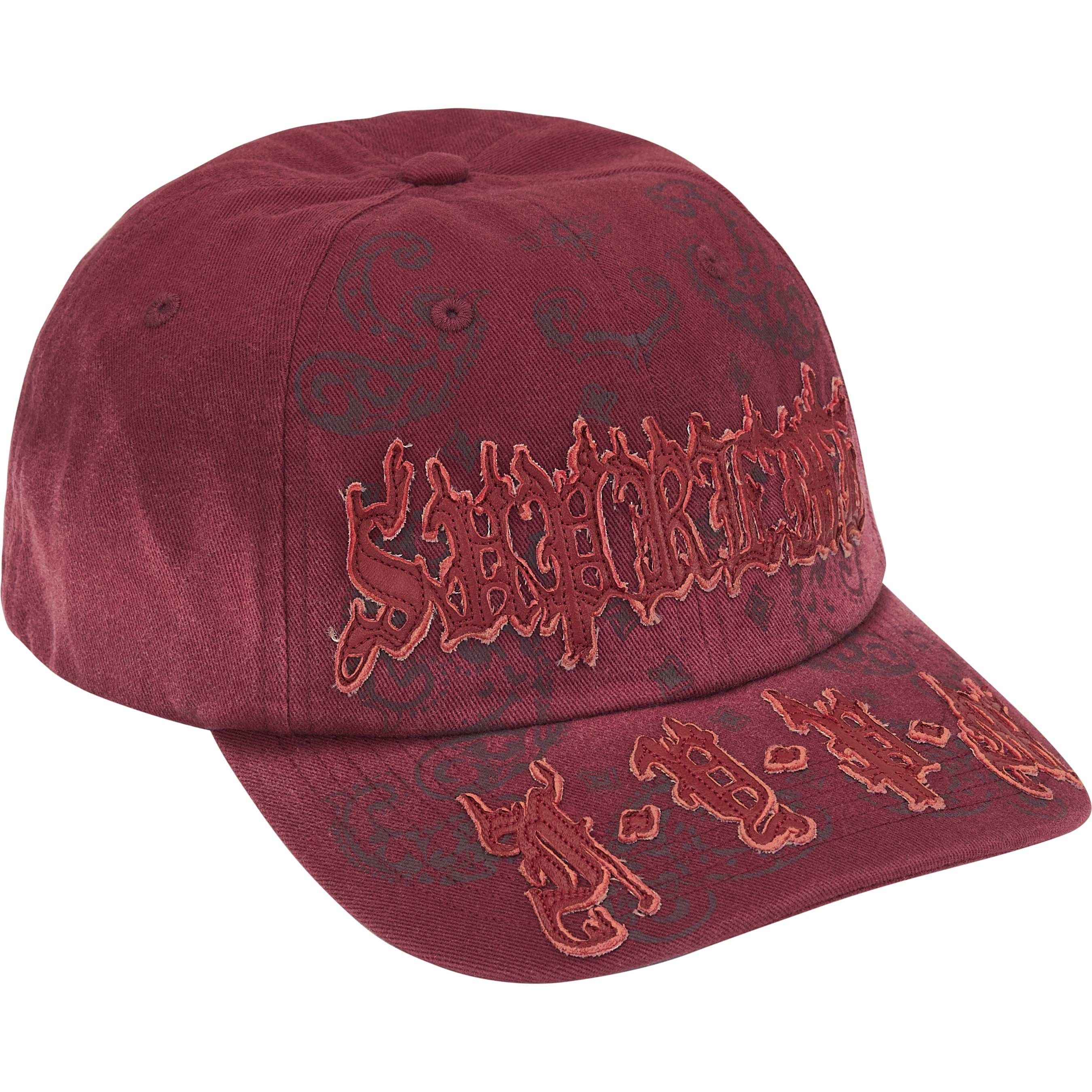 Supreme Supreme Leather Applique 6-Panel Size ONE SIZE - 2 Thumbnail