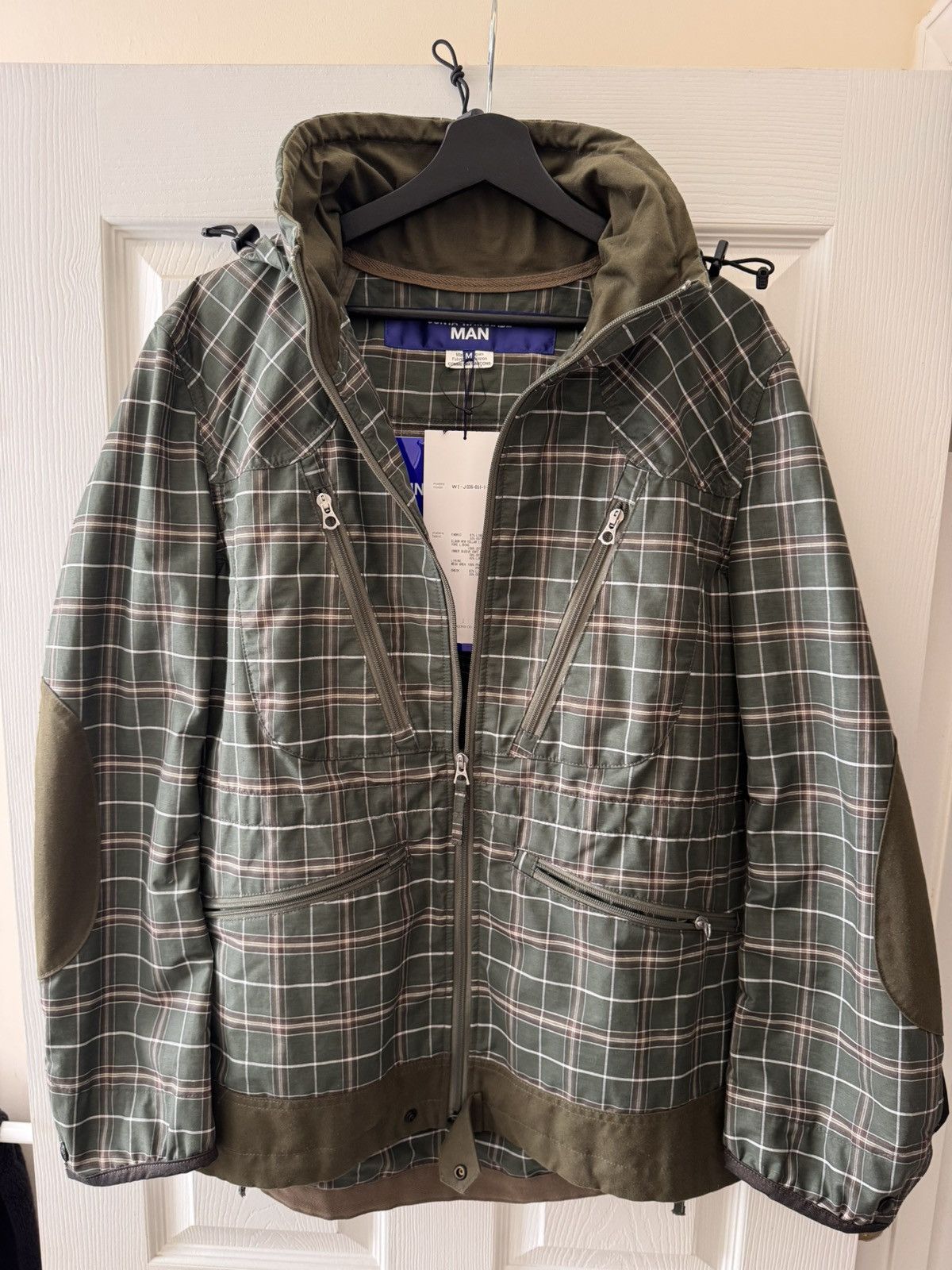 Junya Watanabe Junya Watanabe Comme des Garçons MAN AW2021 Plaid Jacket Size US M / EU 48-50 / 2 - 1 Thumbnail