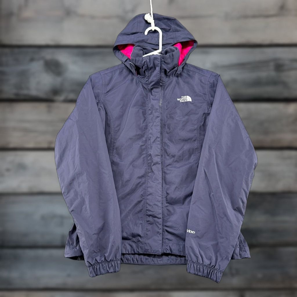 The North Face VINTAGE? No. The North Face Purple Rain Coat Hooded Jacket Womens XS Regular Solid Nylon Hyvent Ski Snow Rain Coat Size XS / US 0-2 / IT 36-38 - 1 Thumbnail