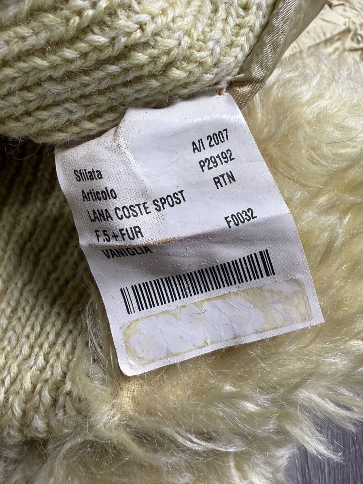 Prada Runway SS07 Prada - Fur Blended Elasthine Vest Size S / US 4 / IT 40 - 9 Thumbnail