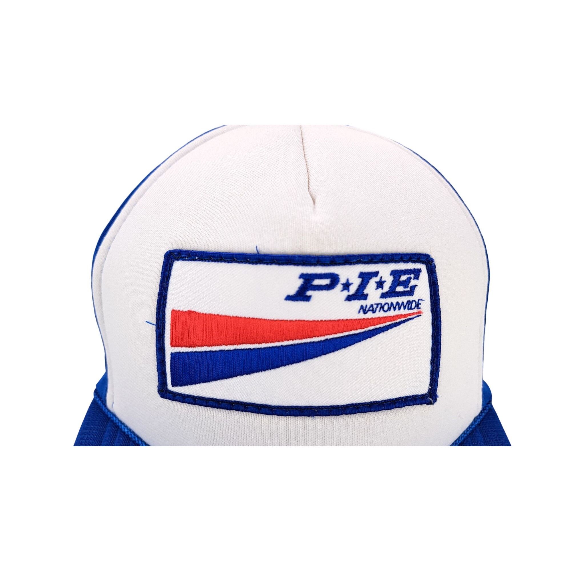 Vintage Vintage P.I.E. Nationwide Blue White Snapback Cap Trucker Size ONE SIZE - 2 Thumbnail