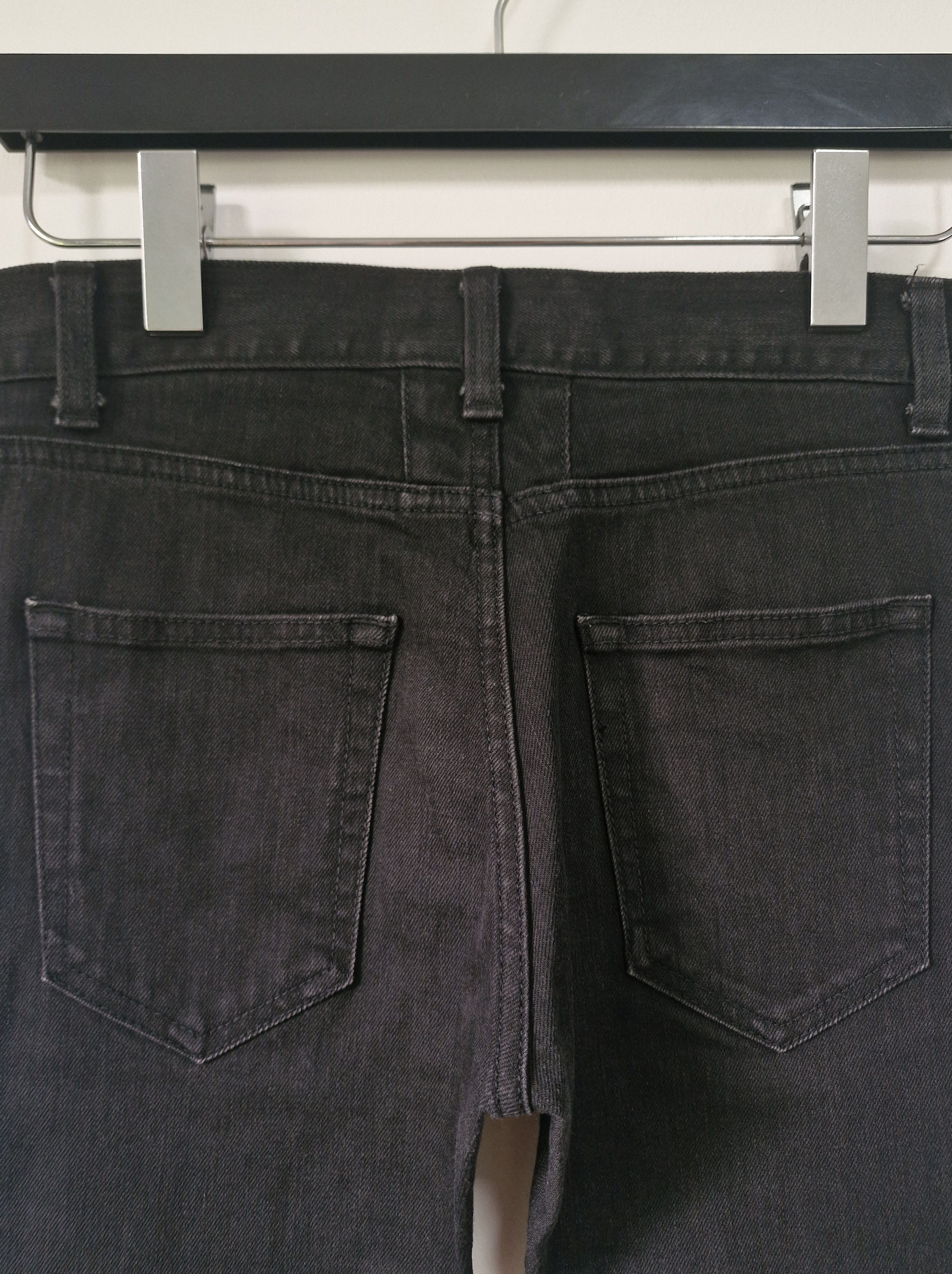 Saint Laurent Paris AW13 Black D03 Denim Jeans Size US 30 / EU 46 - 5 Thumbnail