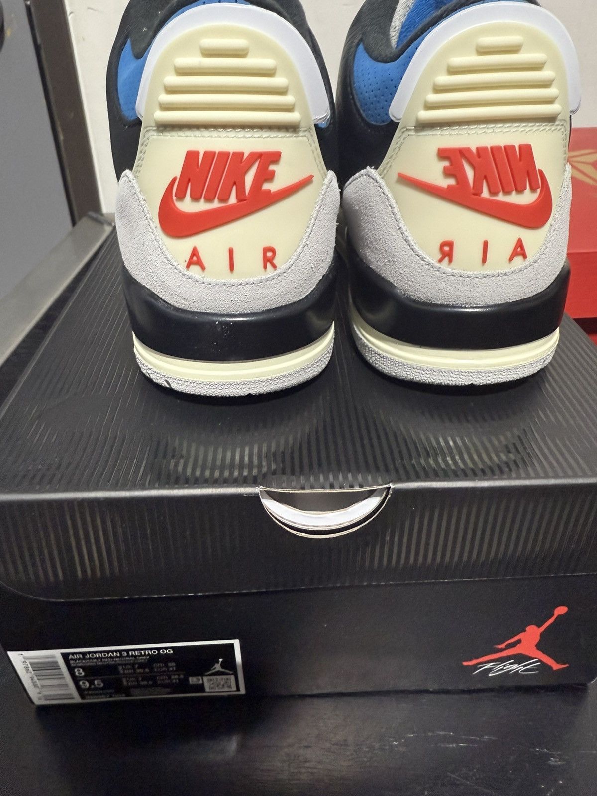 AIR JORDAN 3 OG RARE AIR x 6