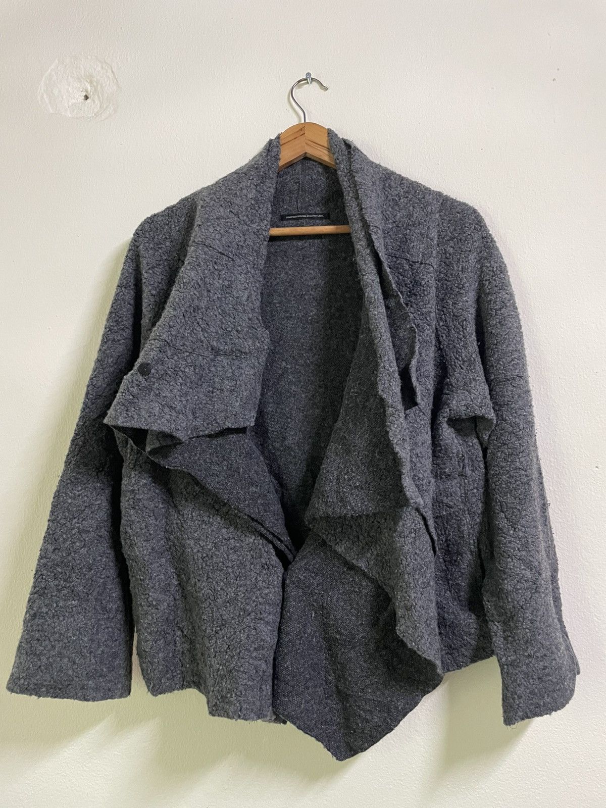 Yohji Yamamoto Y’s Yohji Yamamoto Wool Rare Design Size M / US 6-8 / IT 42-44 - 2 Thumbnail