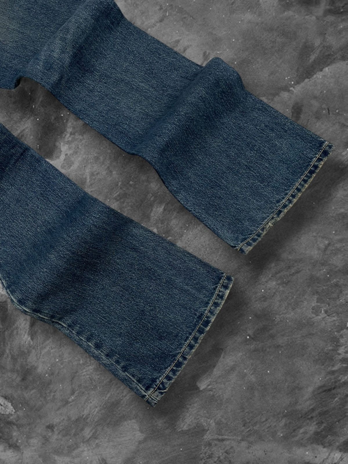 semanticdesign Vintage Rare 90s Japan Designer Semantic Design Flared Denim Size US 30 / EU 46 - 10 Thumbnail