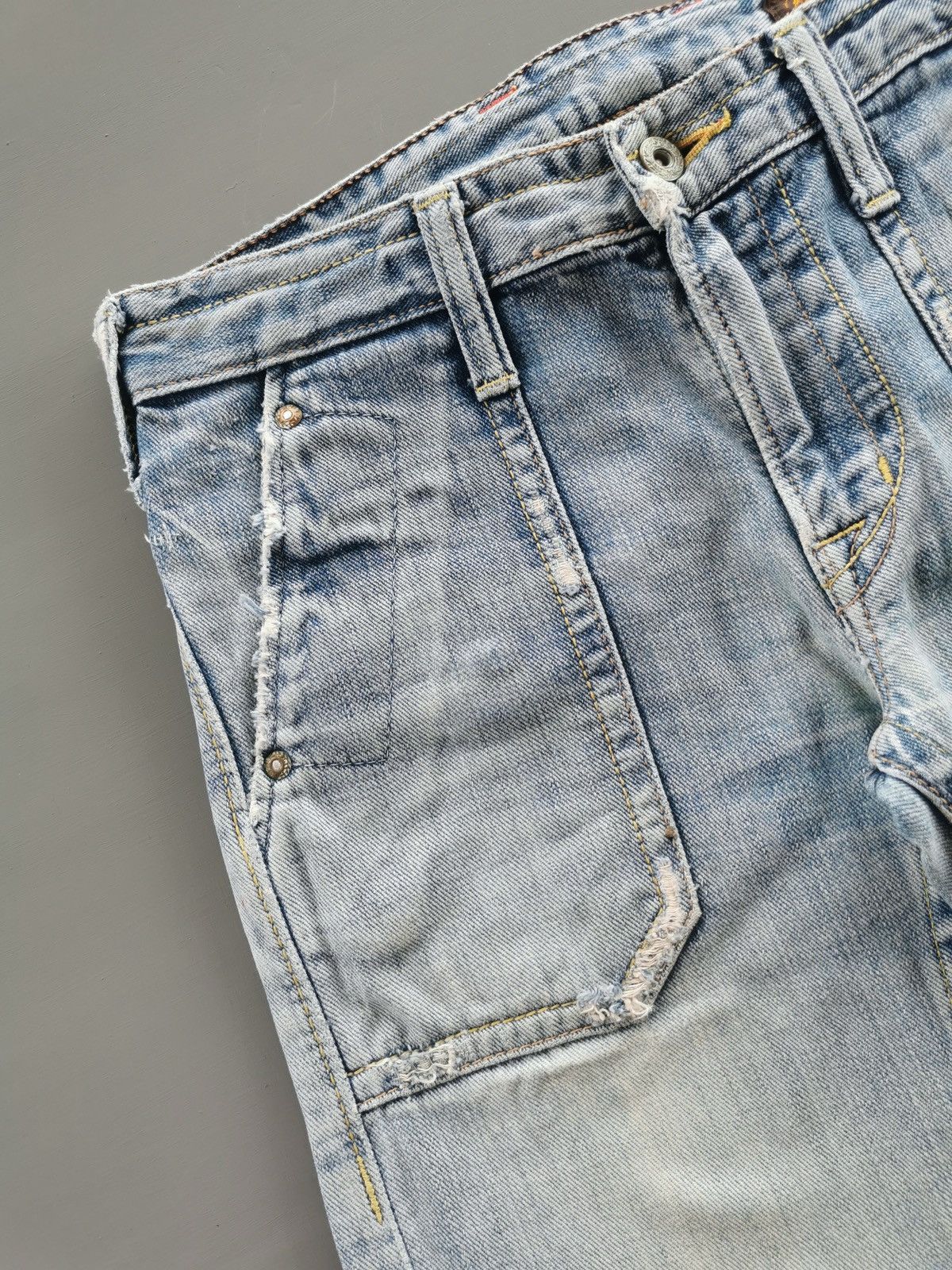 Japanese Brand Flared Bootcut Lady Vintage Brappers Japan Jeans Size 30" / US 8 / IT 44 - 4 Thumbnail