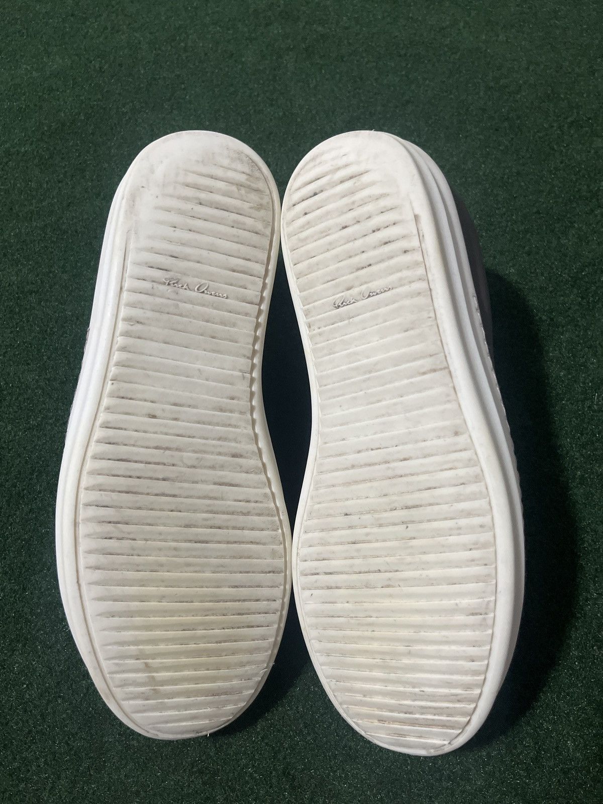 Rick Owens RICK OWENS Dust Ramones Low Leather Shoes sz 11.5 Size US 11.5 / EU 44-45 - 5 Thumbnail