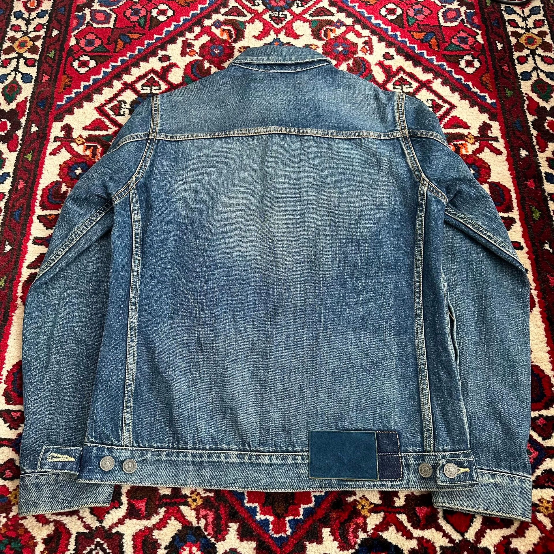 Visvim visvim 12aw 101 denim jacket yellow mud wash size 1 Size US S / EU 44-46 / 1 - 6 Thumbnail