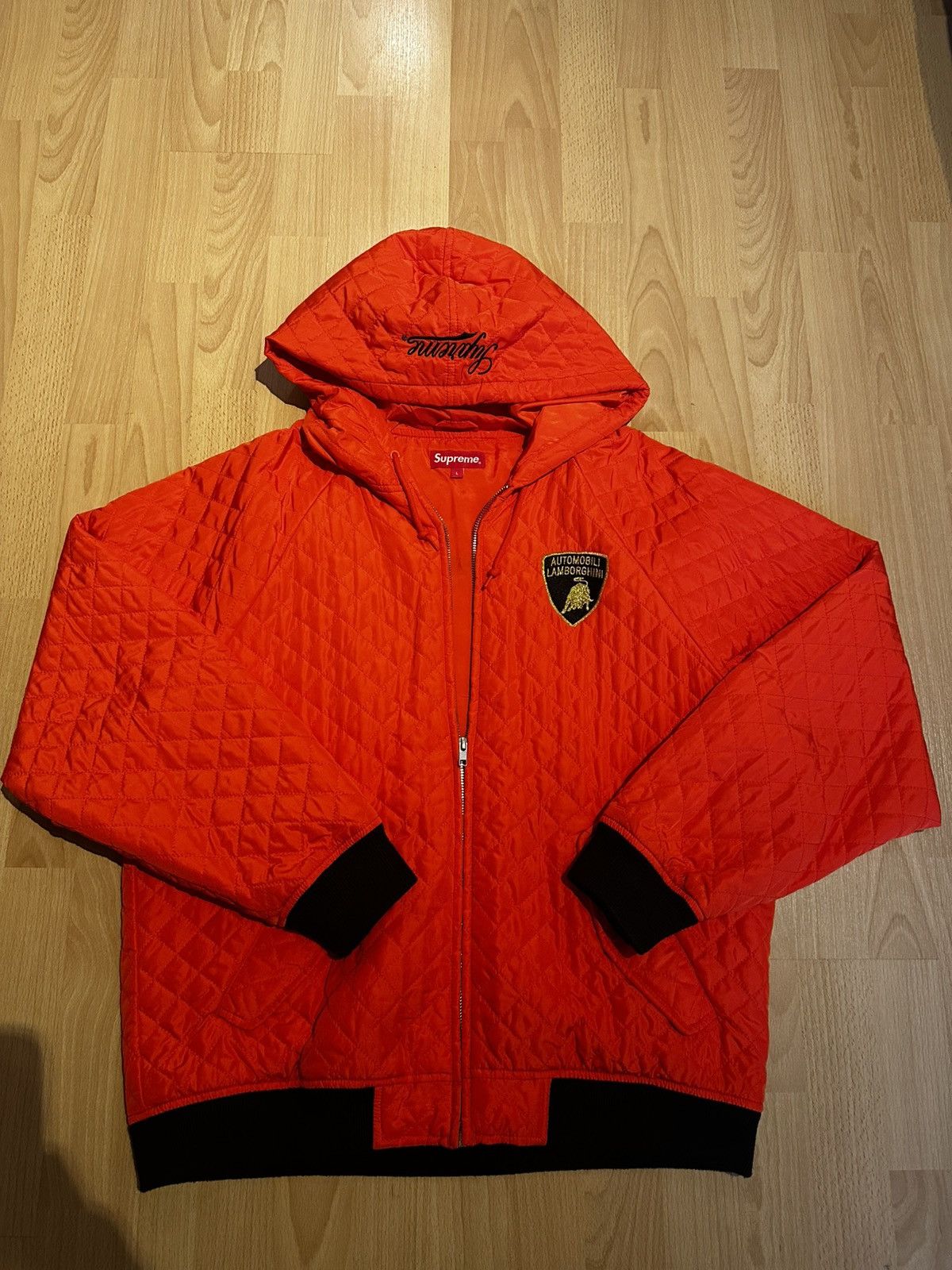 Lamborghini Supreme Hooded Work Jacket | Grailed