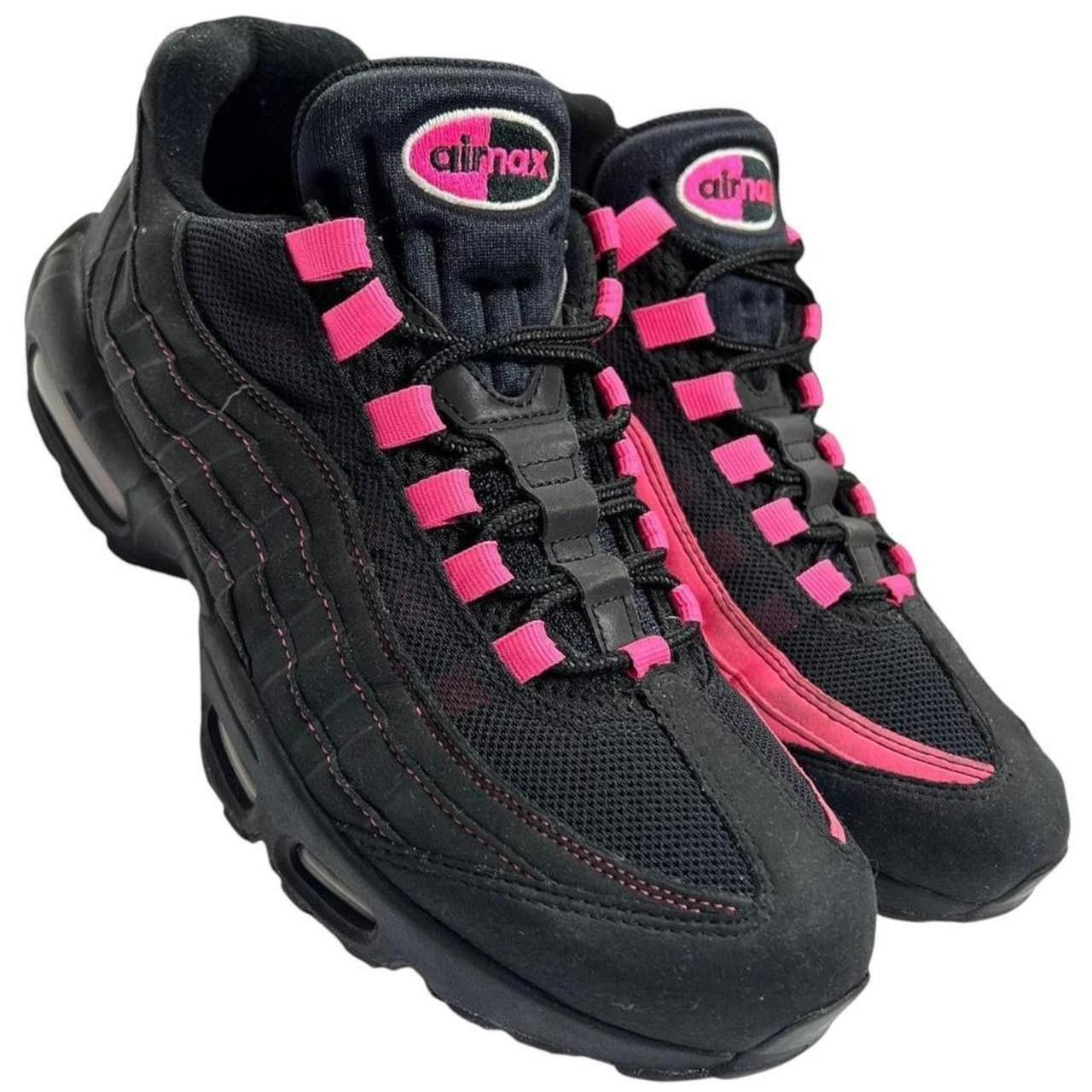 Nike Nike Air Max 95 Black Pink Blast - Size US 9.5 / EU 43 Size US 9.5 / EU 42-43 - 1 Thumbnail