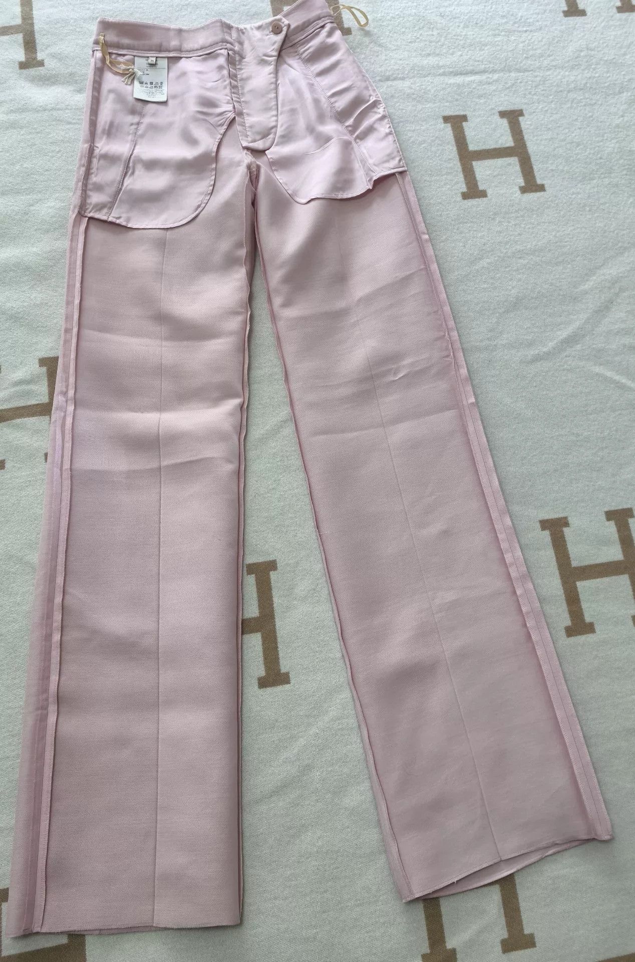 Valentino Valentino Pink Straight-leg Pants Size US 36 / EU 52 - 1 Thumbnail
