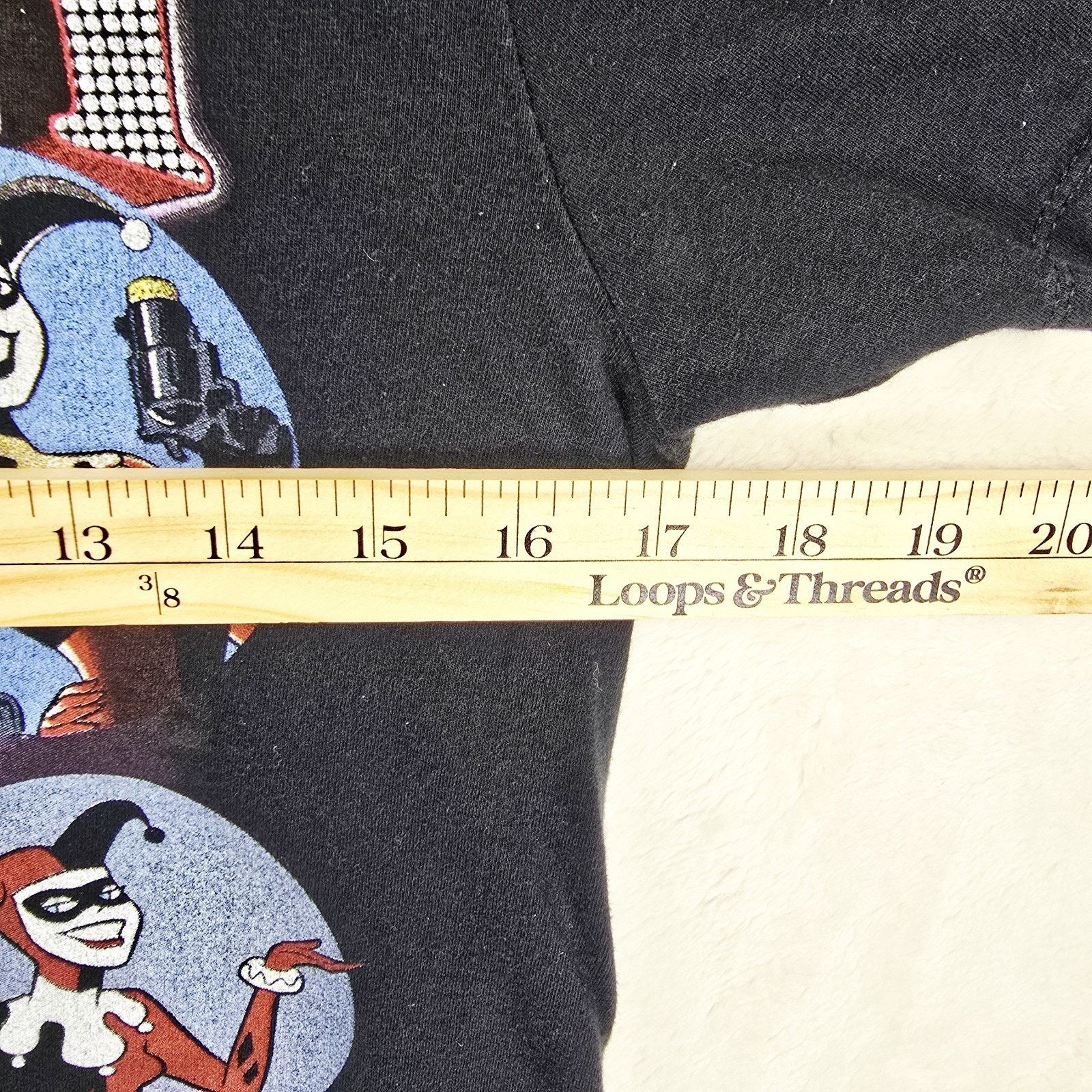 DC Comics Harley Quinn Shirt Mens Small Cartoon Rap Tee Joker Batman Size US S / EU 44-46 / 1 - 7 Thumbnail