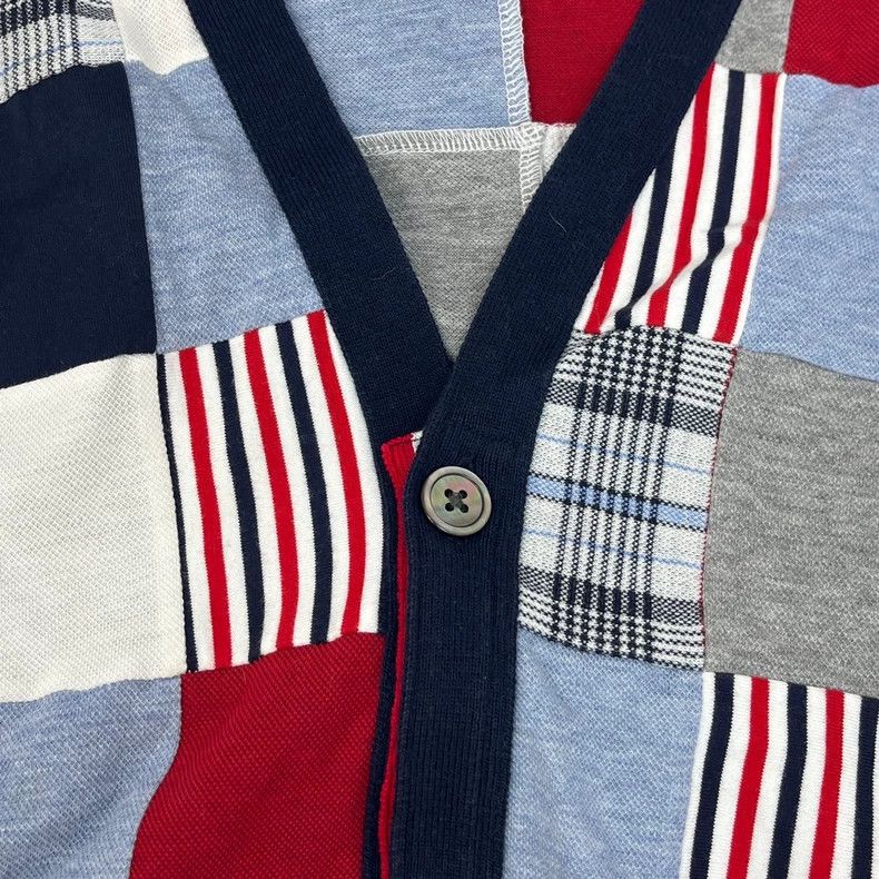 Thom Browne Thom Browne Size 3Check PATCH 4-button cardigan 3 2501-Next Size US L / EU 52-54 / 3 - 7 Thumbnail