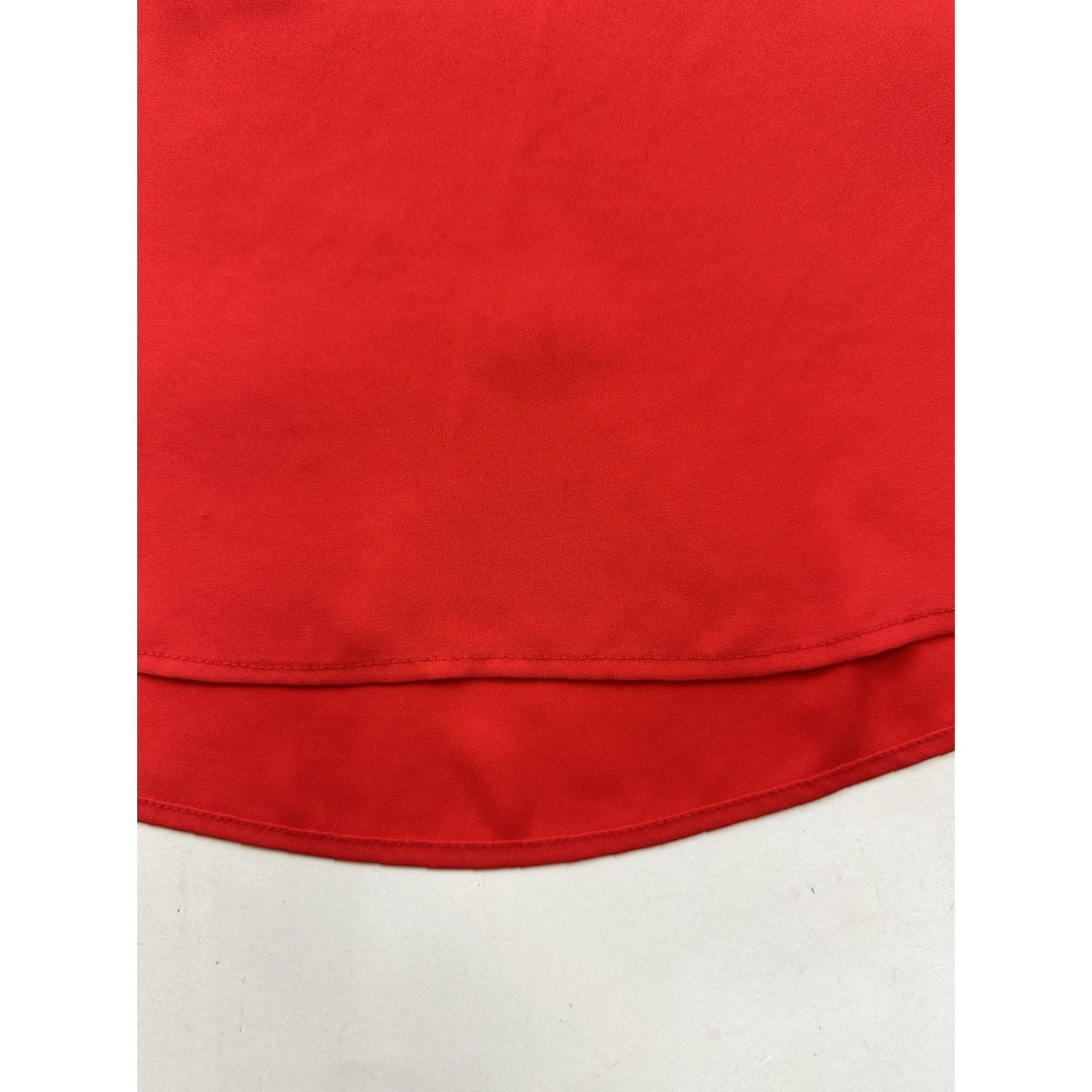 J.Crew J.Crew Blouse Womens 0 Red Keyhole Neck Sleeveless Ladies Size XS / US 0-2 / IT 36-38 - 2 Thumbnail
