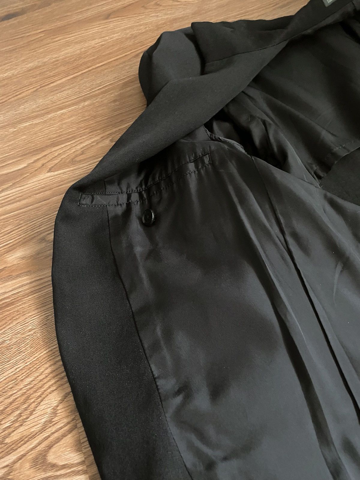 Yohji Yamamoto Yohji Yamamoto Pour Homme Wool Gabardine Morning Coat SS11 Size US M / EU 48-50 / 2 - 6 Thumbnail