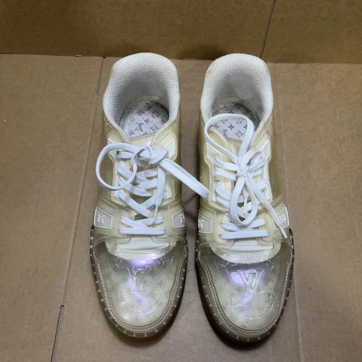 Louis Vuitton Louis Vuitton Trainer Monogram Floral Low-Top Sneakers -250 Size US 8 / EU 41 - 7 Thumbnail