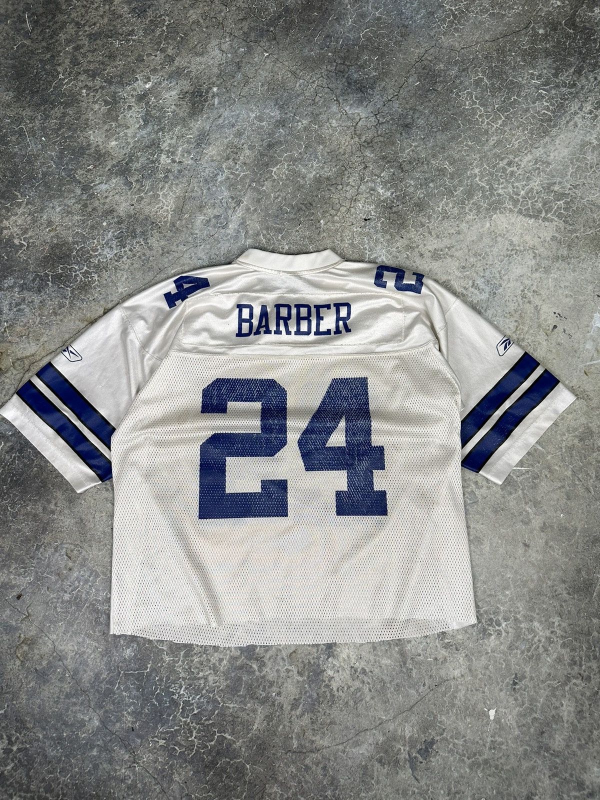 NFL × Vintage Vintage Distressed Patriots Mesh Jersey Size US XL / EU 56 / 4 - 5 Thumbnail