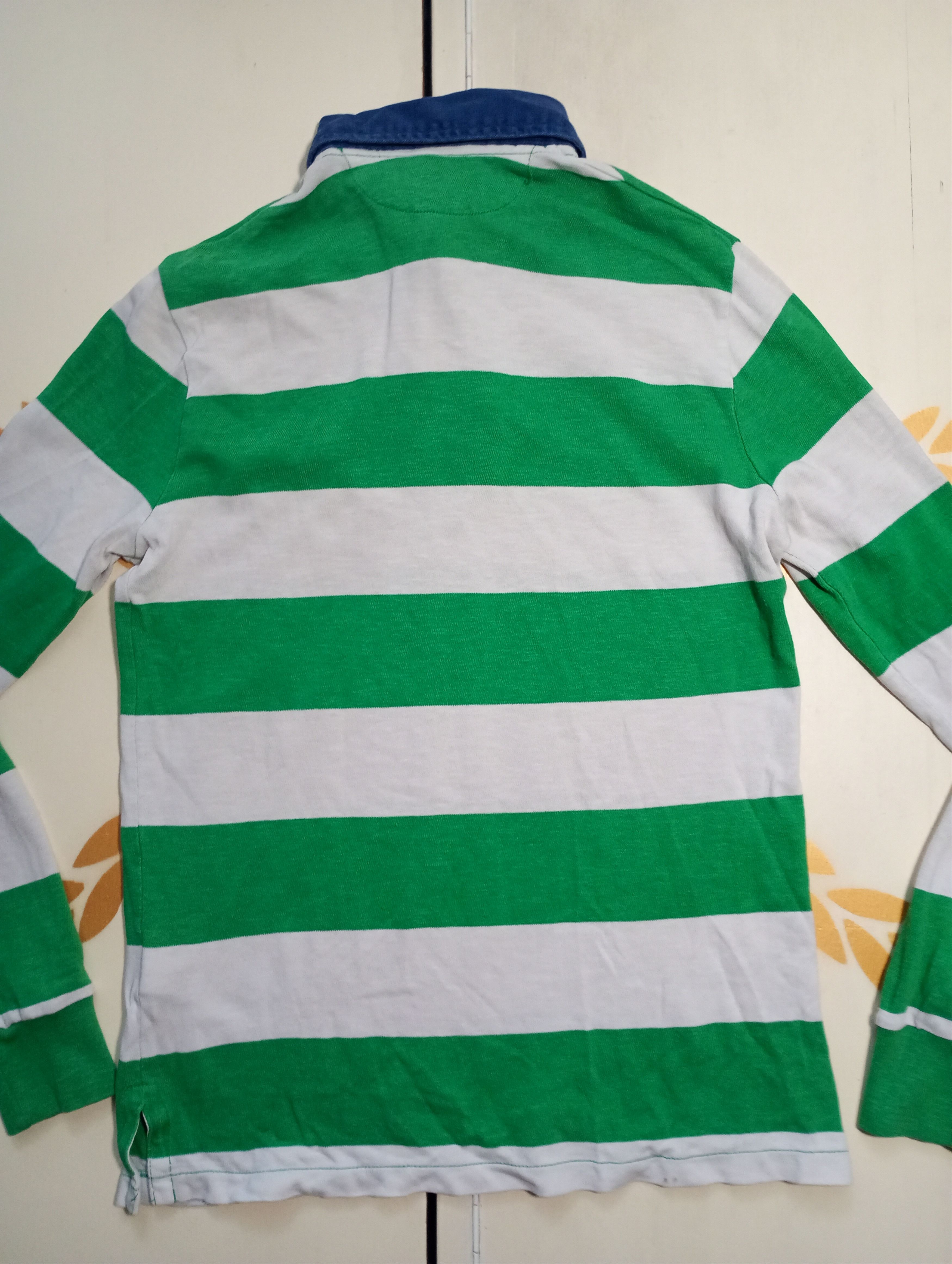 Polo Ralph Lauren Polo Ralph Lauren Rugby Shirt Vintage 90's Size US S / EU 44-46 / 1 - 9 Thumbnail