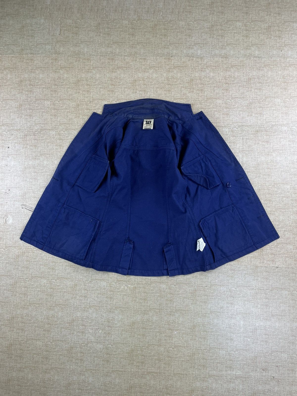 If Six Was Nine × Le Grande Bleu (L.G.B.) × Vintage VINTAGE SLY PUNK Style Led Zappelin Double Breast Jacket Size US XS / EU 42 / 0 - 6 Thumbnail
