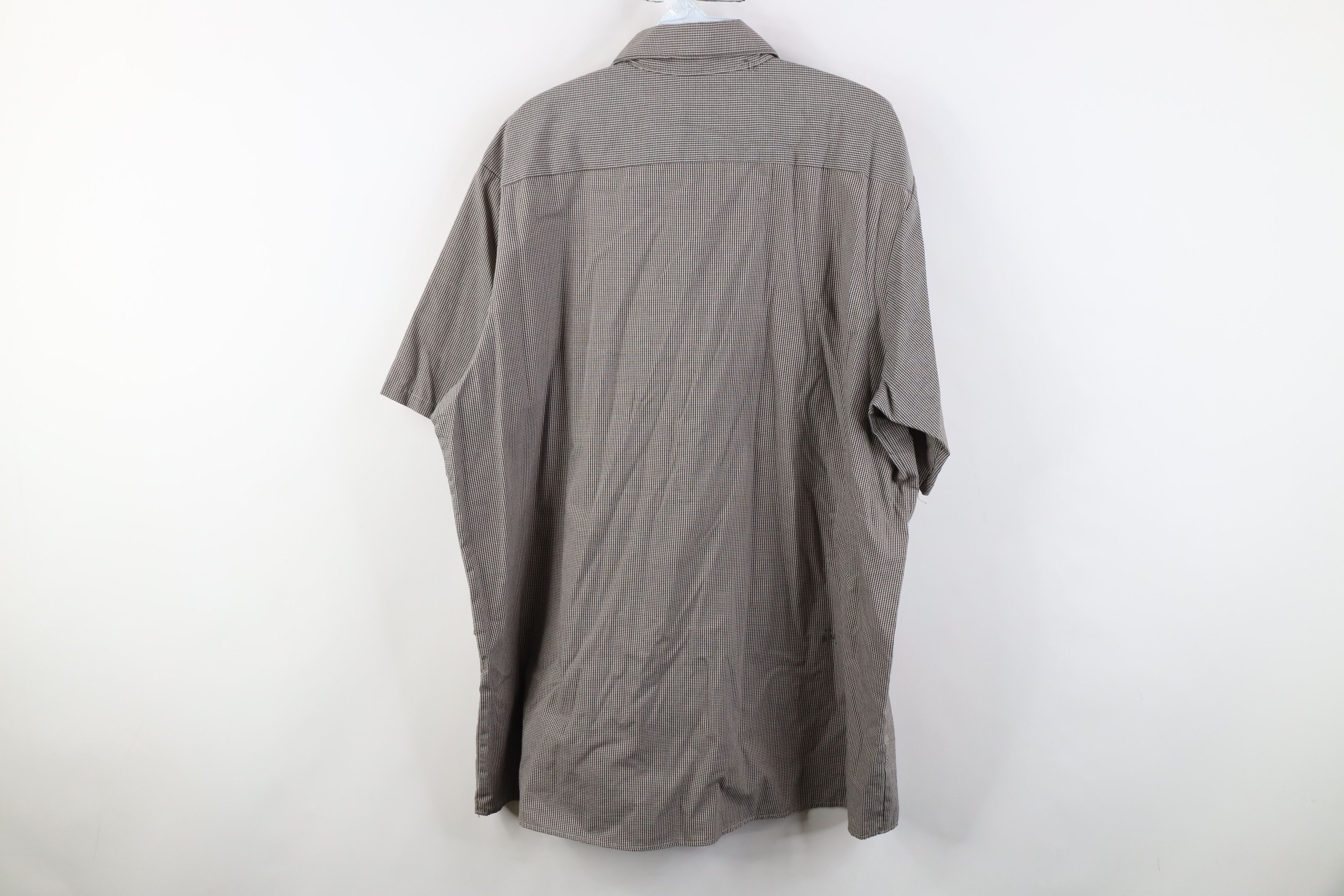 Vintage Vintage 90s Streetwear Pocket Short Sleeve Button Shirt Size US XL / EU 56 / 4 - 11 Thumbnail