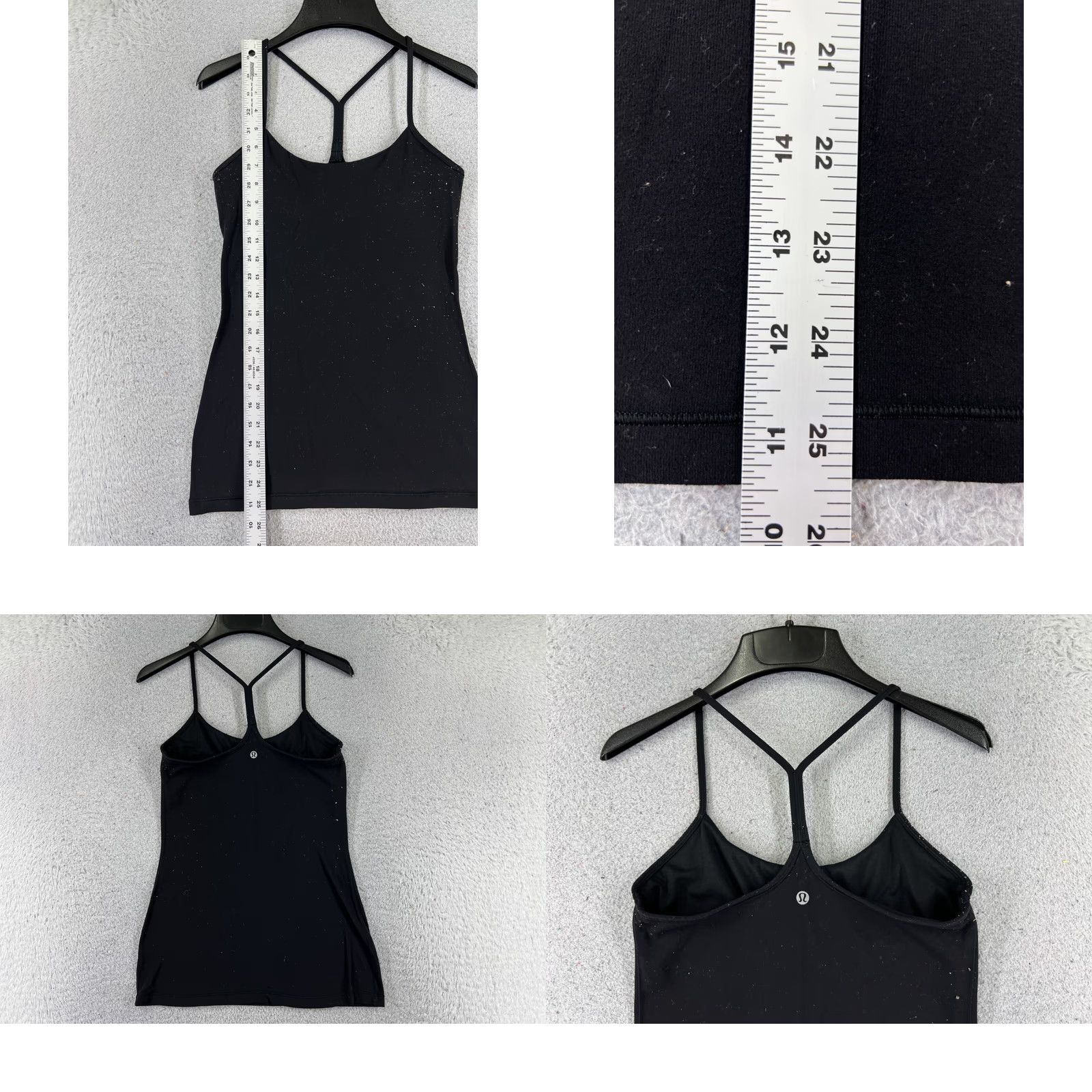 Lululemon Lululemon Shirt Women Tank Black Built-In Bra Light Support W1AHXS 6 Sleeveless Racerback Round Neck Casual Workwear (Adult) Womens Size M / US 6-8 / IT 42-44 - 8 Thumbnail