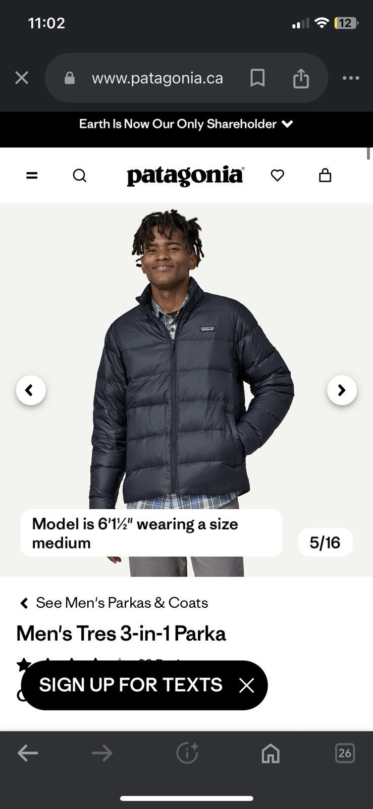 Patagonia Patagonia Men's Tres 3-in-1 Parka Size US L / EU 52-54 / 3 - 3 Thumbnail
