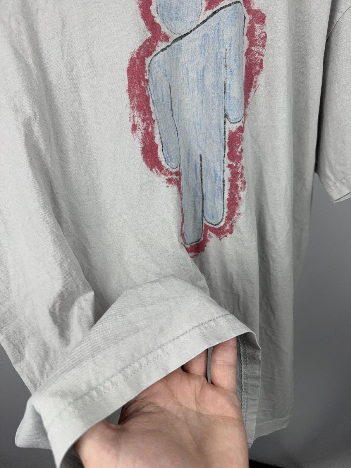 Billie Eilish Billie Eilish Style Abstract Graphic Oversized Custom Tee Size US XL / EU 56 / 4 - 5 Thumbnail
