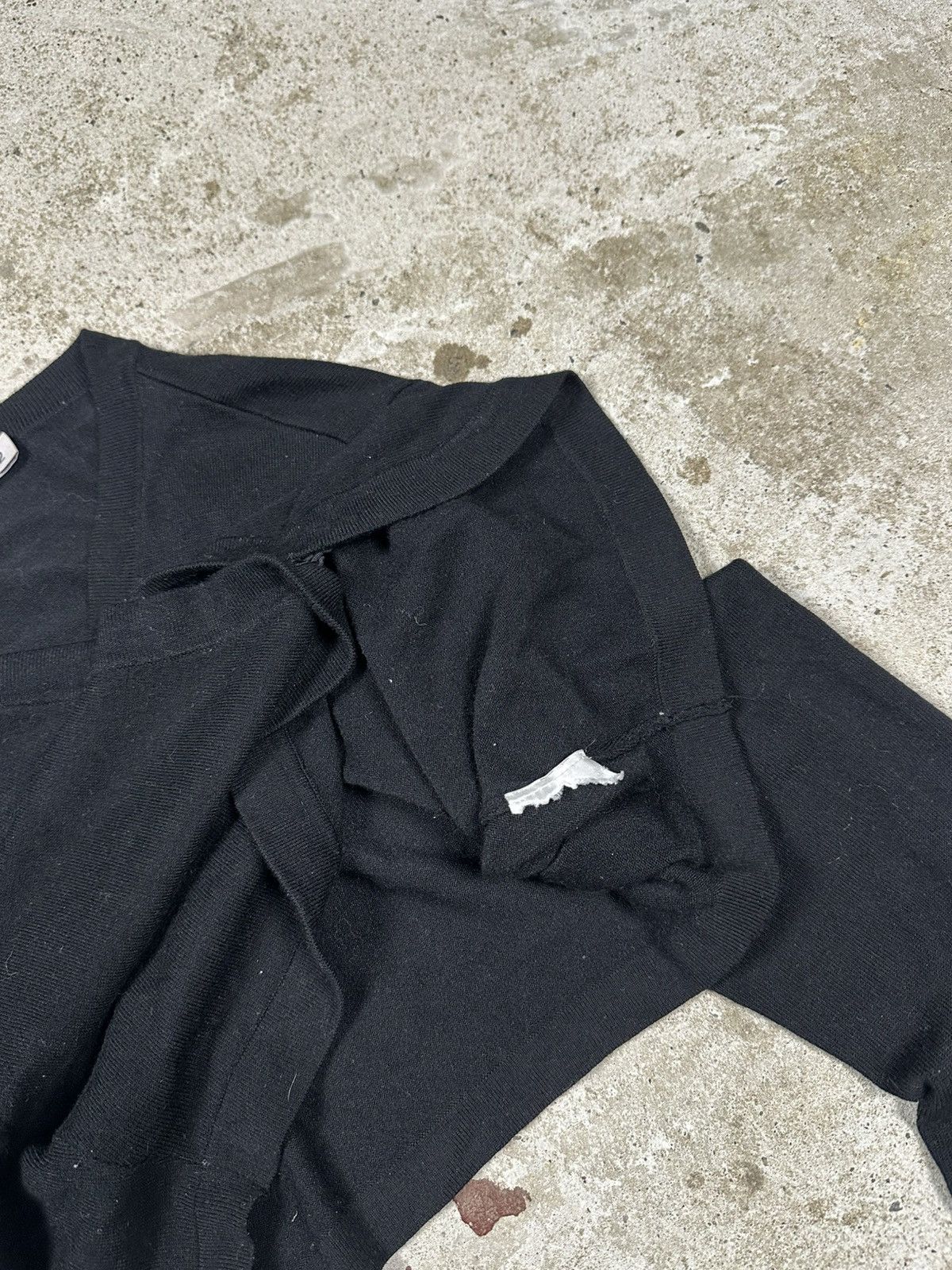 Japanese Brand Vintage Y2K Kookai Black Japanese Light Cardigan Size M / US 6-8 / IT 42-44 - 6 Thumbnail