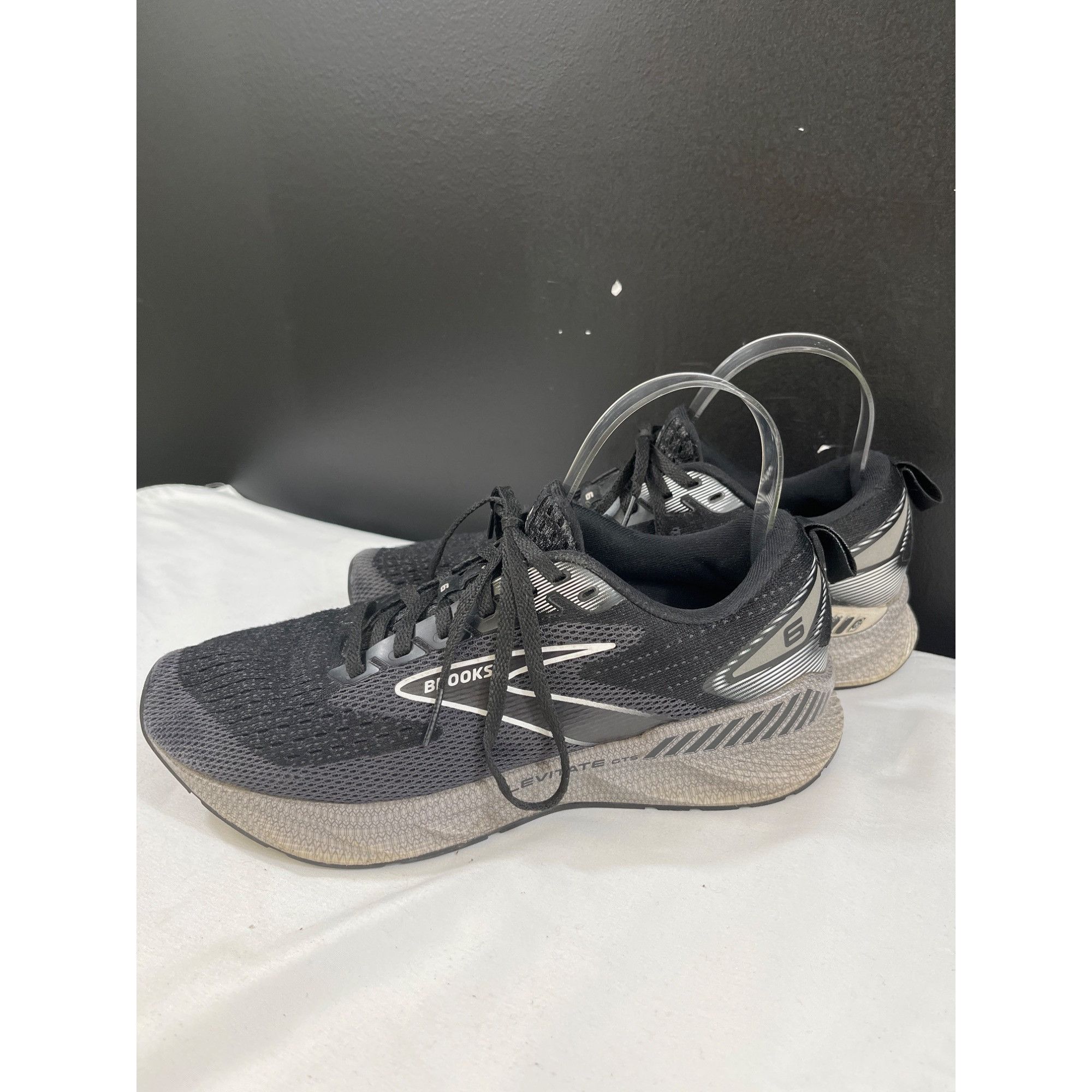 Brooks Brooks Levitate GTS 6 Women's Black Running Shoes/Sneakers S Size US 8 / IT 38 - 5 Thumbnail