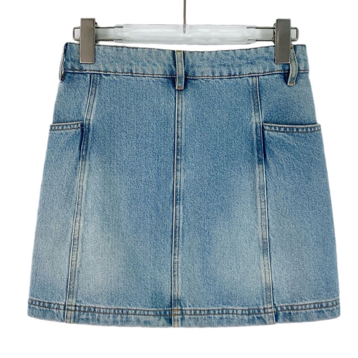 Isabel Marant Isabel Marant Light Blue Casual Denim Midi Skirt K26WX Size 24" / US 00 / IT 34 - 2 Thumbnail