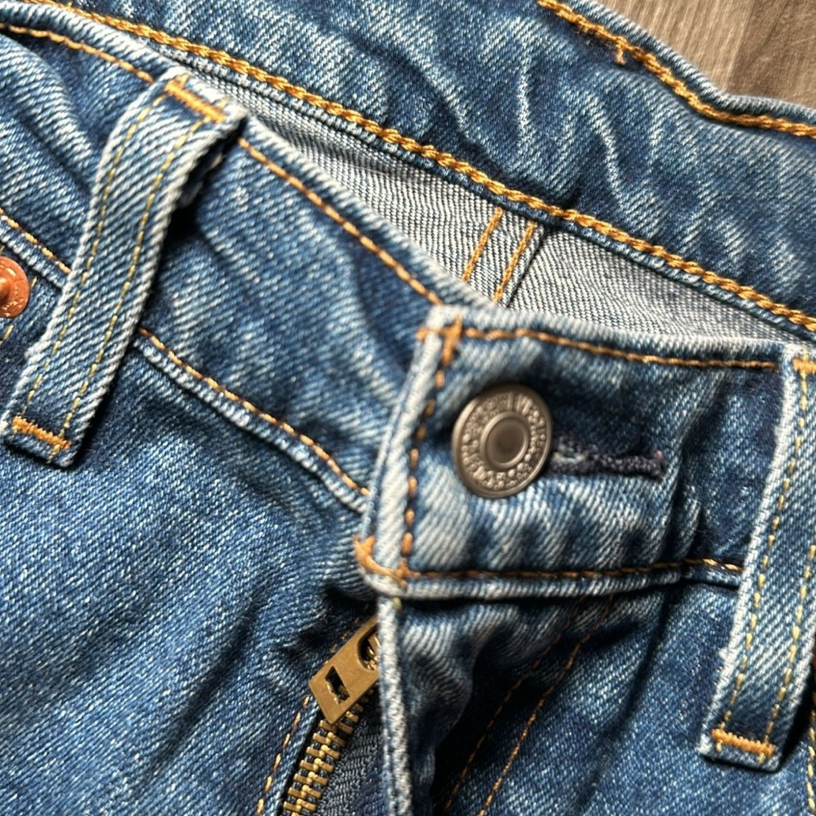 Levi's Levi’s 512 Slim Tapered Jeans - 29x26 Size US 29 - 7 Thumbnail