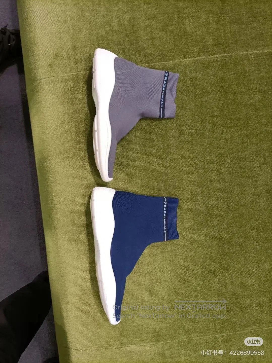 Prada Prada Classic Sock Shoes. Size US 5.5 / IT 35.5 - 6 Thumbnail