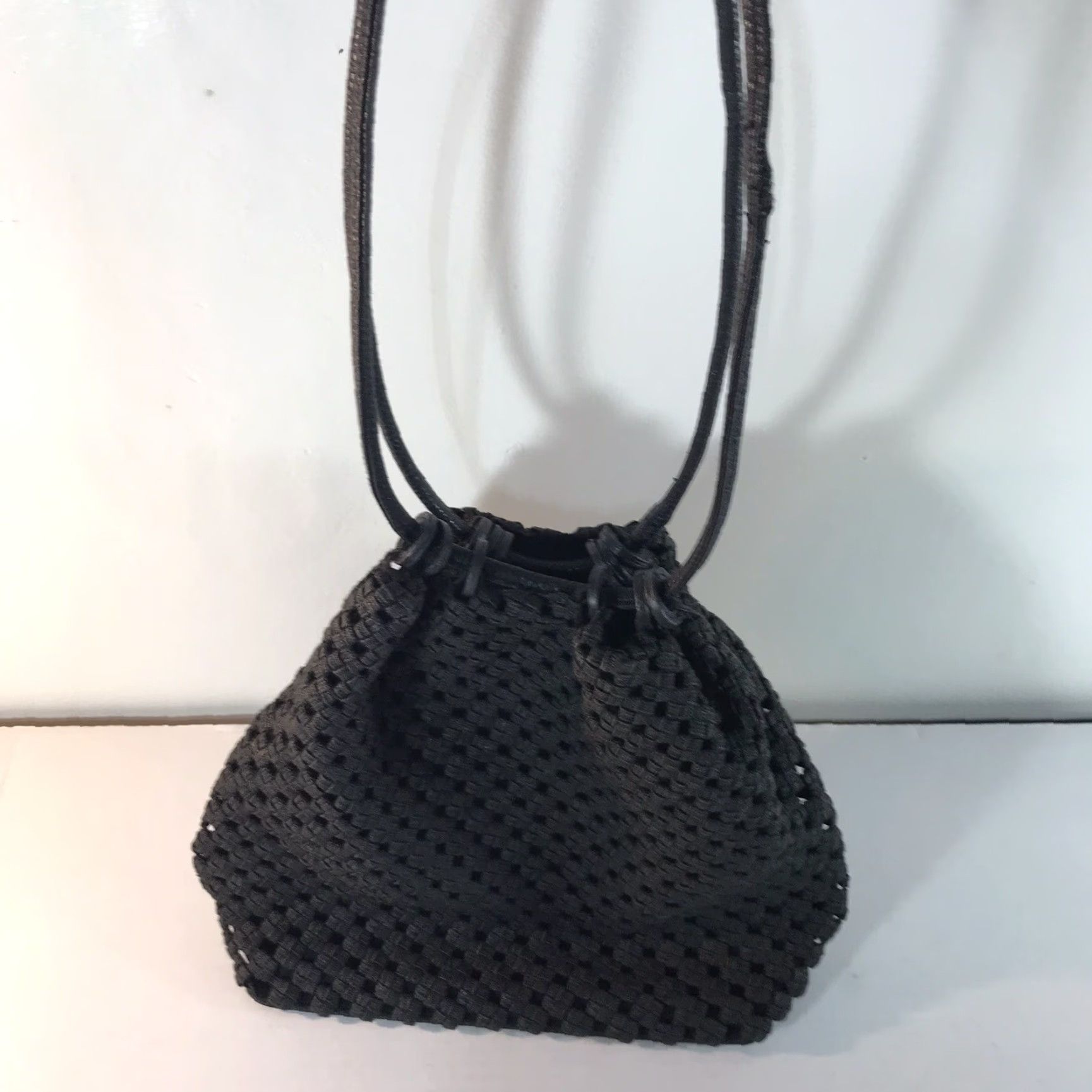 Liz Claiborne Liz Claiborne Medium Black Braided Satchel Bag for Women - Business Casual Travel Size ONE SIZE - 2 Thumbnail