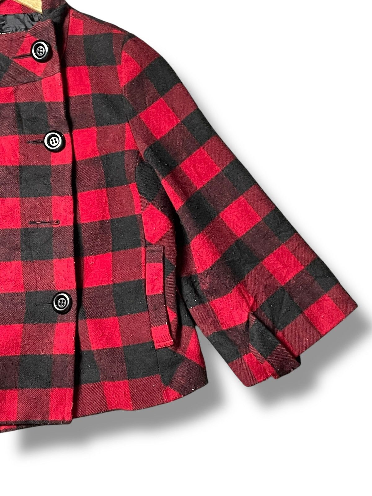 Japanese Brand × Vintage One After Another Nice Claup Plaid Wool Jacket(44) Size US XS / EU 42 / 0 - 3 Thumbnail