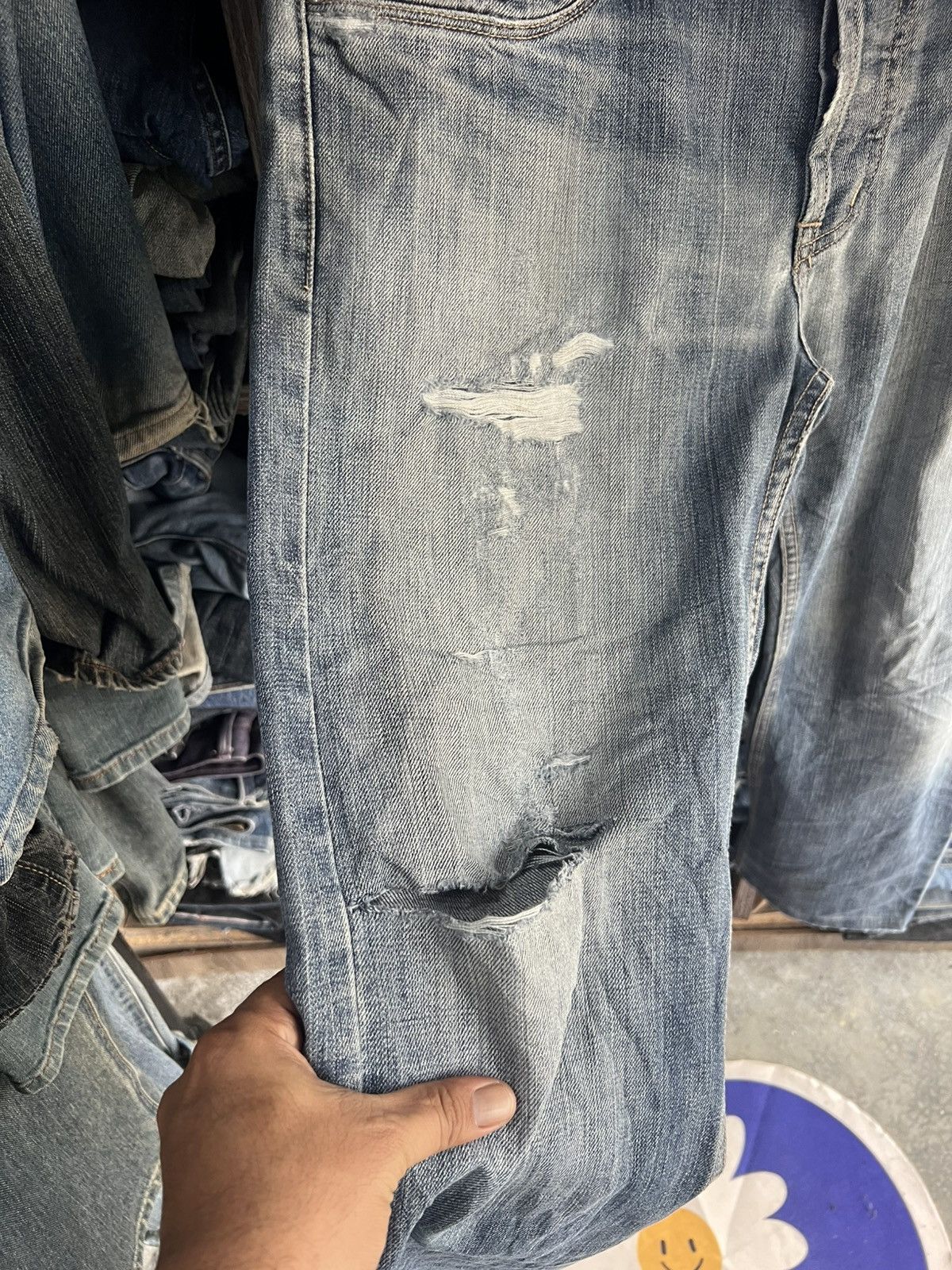 🔥Vintage Diesel Cardiel Made in Italy Distressed Denim