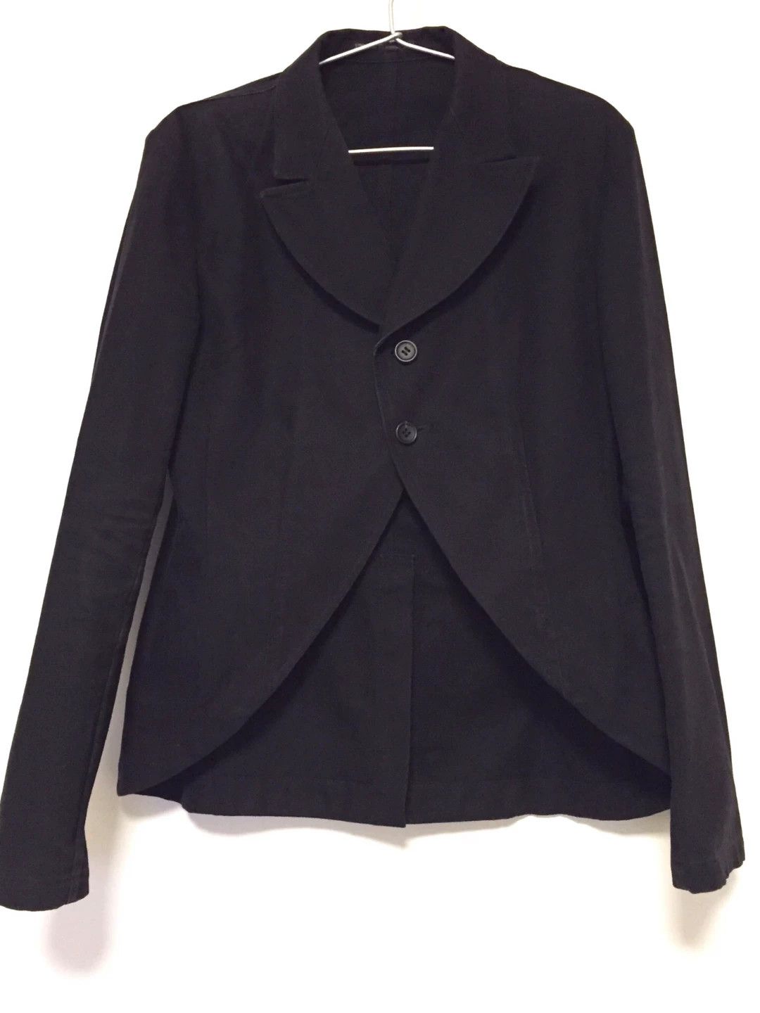 Yohji Yamamoto Yohji Yamamoto Y'S Line Front Tuxedo Design Coat -DMC Size US XL / EU 56 / 4 - 1 Thumbnail