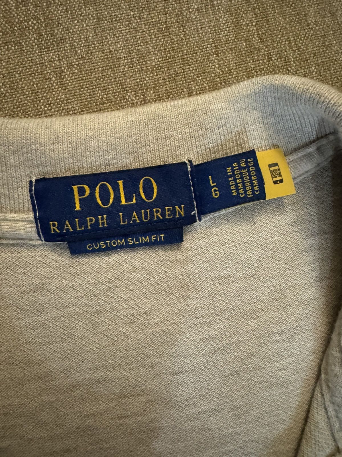 Polo Ralph Lauren Polo Ralph Lauren men’s short sleeve polo beige size Large Size US L / EU 52-54 / 3 - 2 Thumbnail