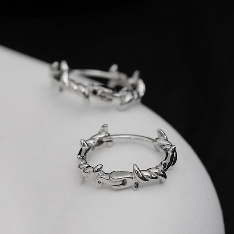 Jewelry Rare Earrings One Pairs Chrome Jewelry Size ONE SIZE - 4 Thumbnail
