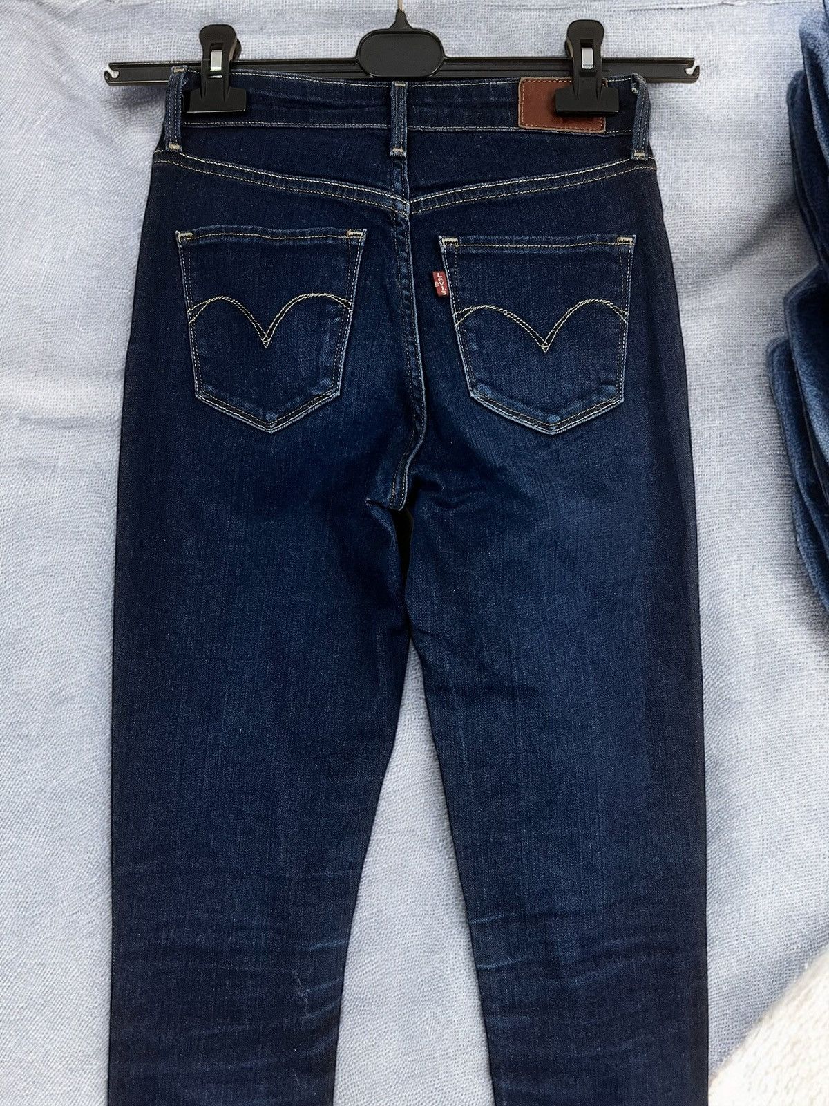 Levi's Levi’s High Rise Skinny Navy Jeans size W24 Size 24" / US 00 / IT 34 - 4 Thumbnail