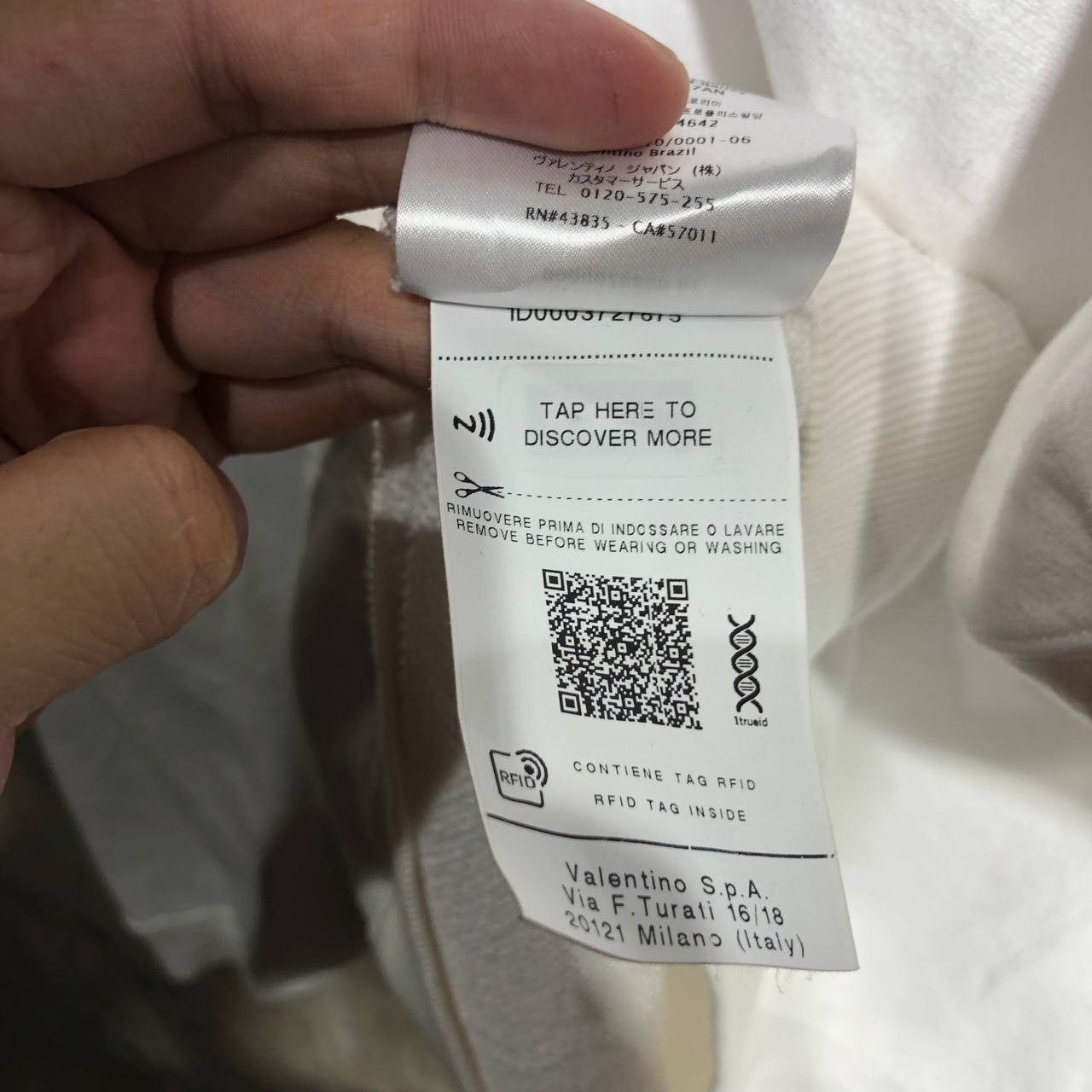 Valentino Valentino VLTN Hoodie Size US L / EU 52-54 / 3 - 11 Thumbnail