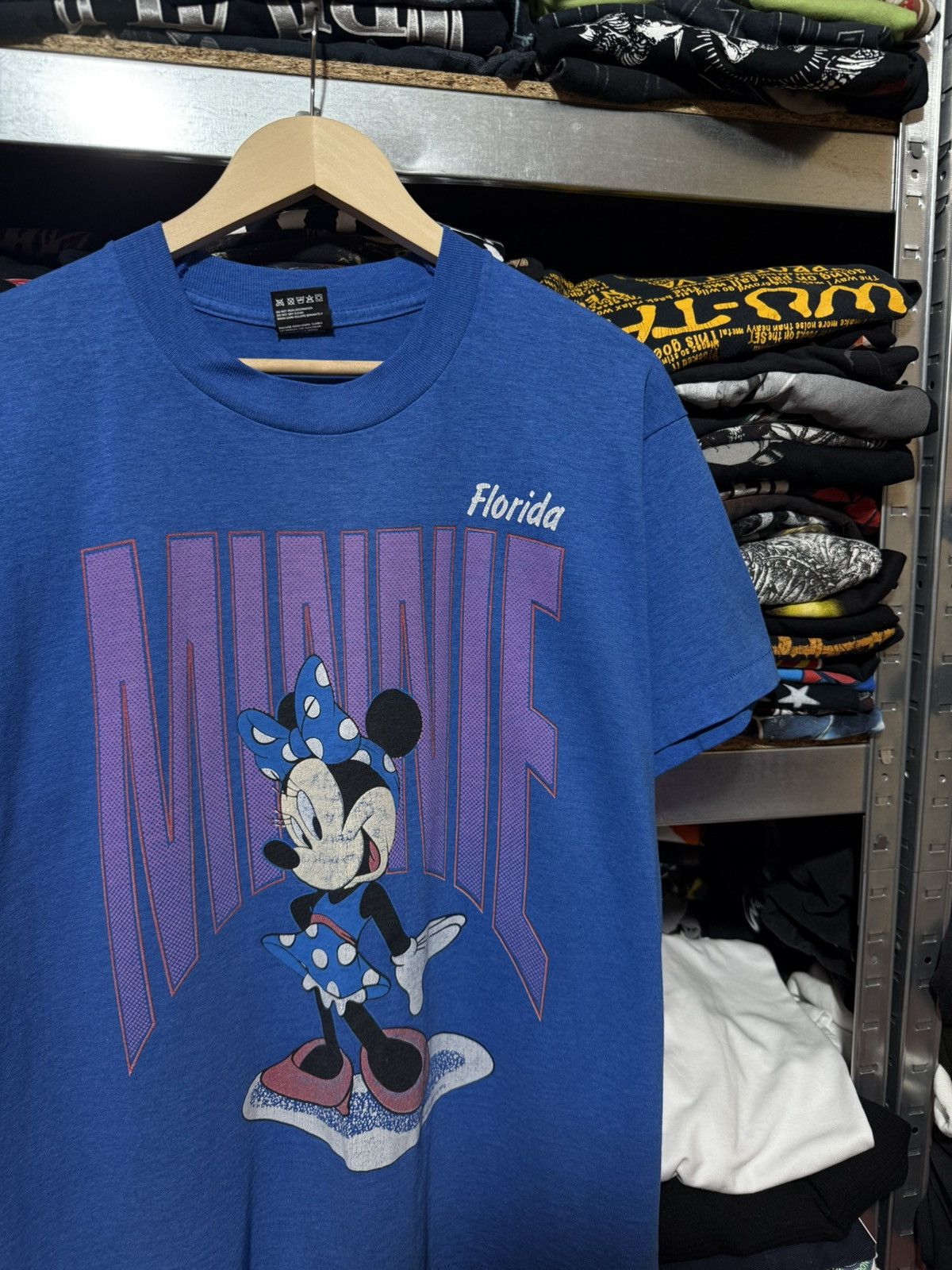 Vintage Vintage 90’s Disney Minnie Mouse Florida Cartoon T-Shirt Y2K Size US L / EU 52-54 / 3 - 3 Thumbnail