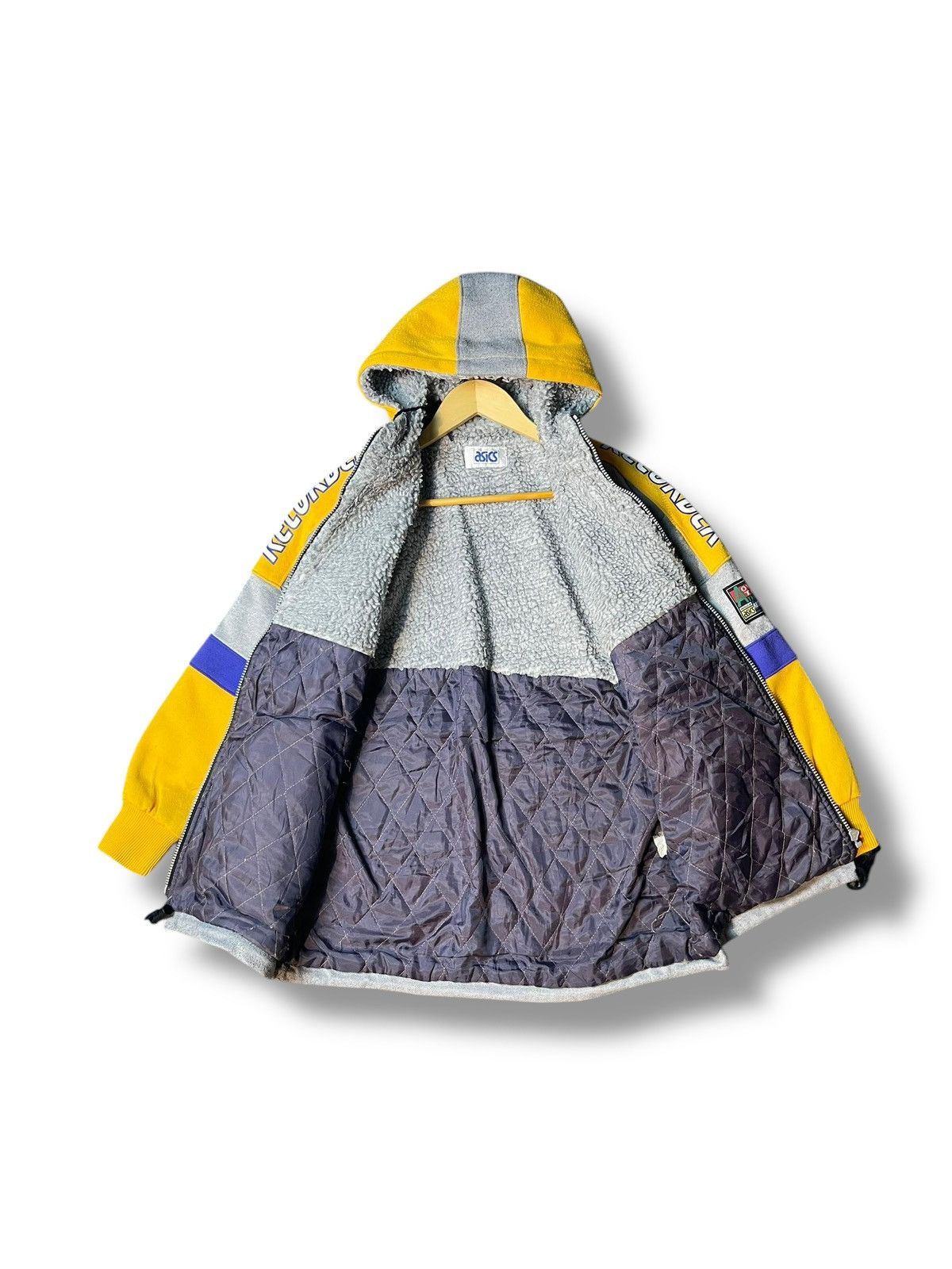 Asics × Japanese Brand × Vintage Asics x Vintage Men Hoodie Zipper (32) Size US M / EU 48-50 / 2 - 2 Thumbnail