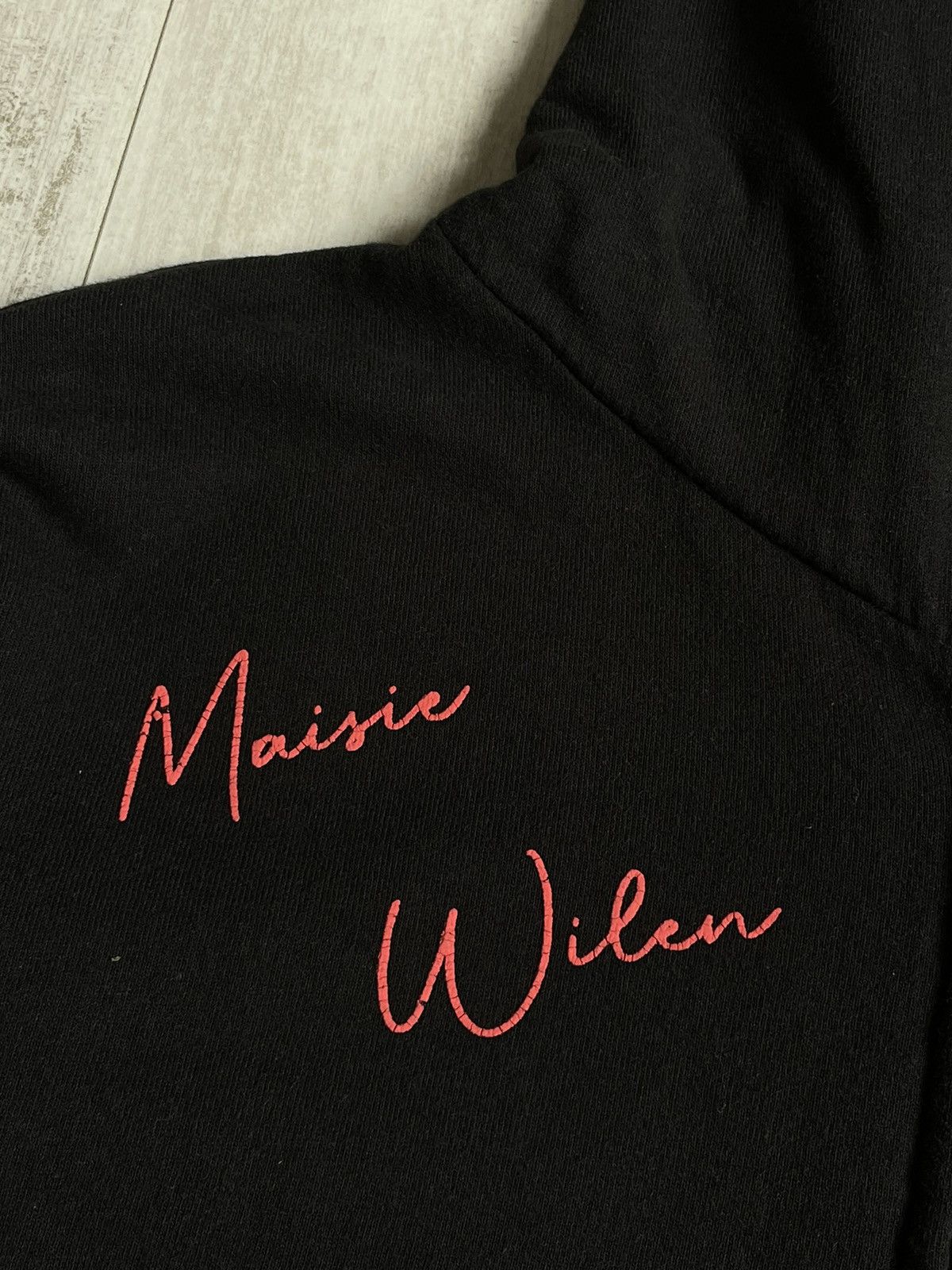 Maisie Wilen Maisie Wilen Black Heart Zip Hoodie Size M / US 6-8 / IT 42-44 - 6 Thumbnail