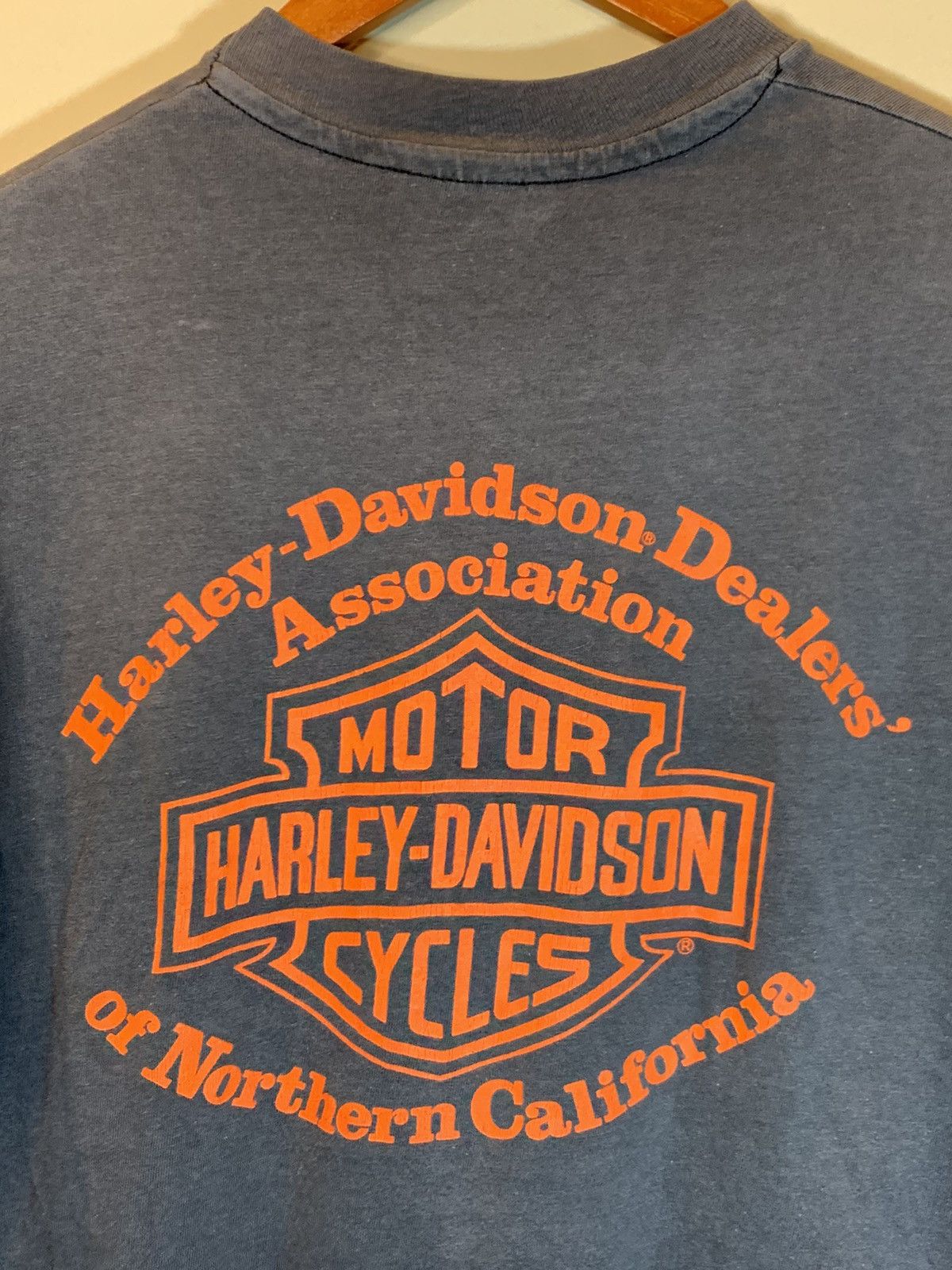 Harley Davidson × Vintage *RARE* Vintage 80’s Harley Davidson Redwood Run Biker Shirt Size US M / EU 48-50 / 2 - 4 Thumbnail