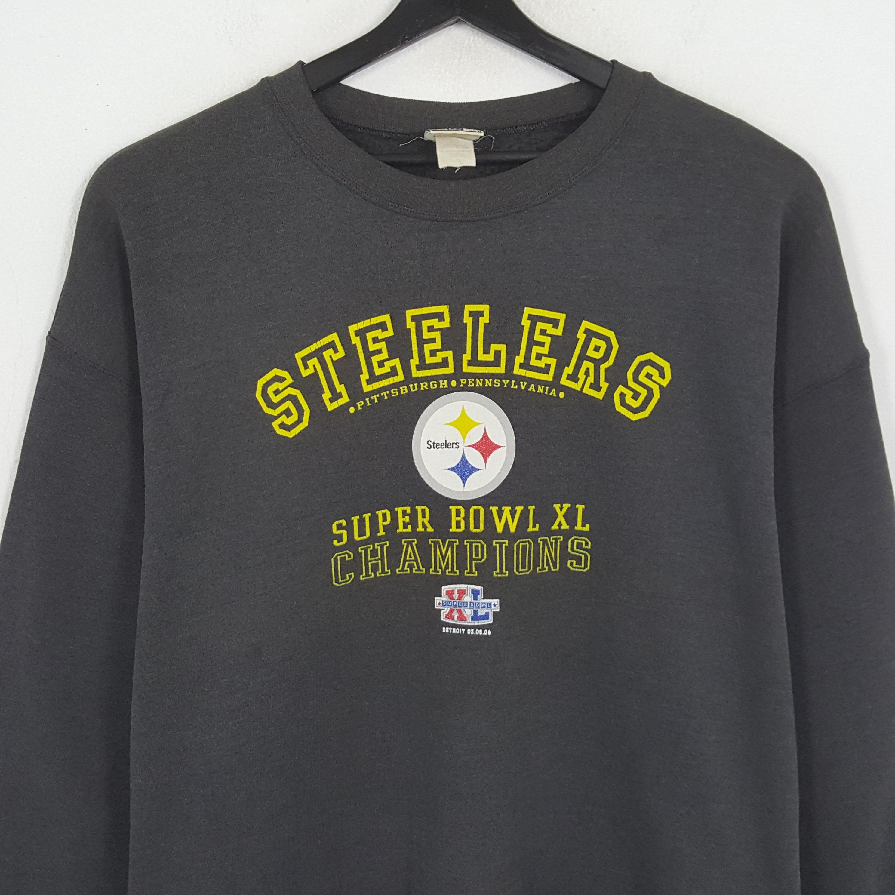 Lee × NFL × Vintage STEELER PITTSBURGH NFL Football Team Sweatshirt Size US XXL / EU 58 / 5 - 2 Thumbnail