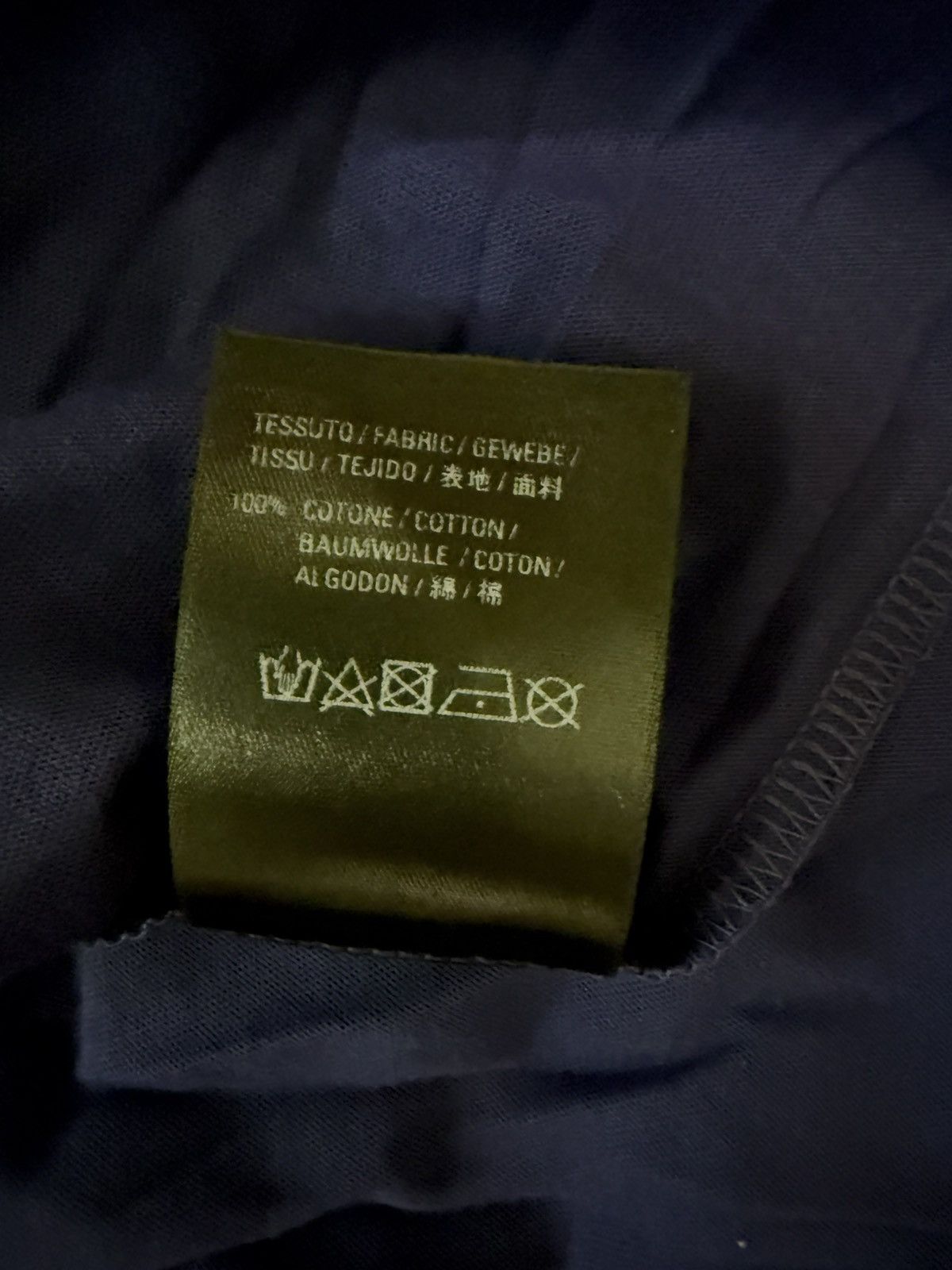 Balenciaga Balenciaga deep blue t shirt Size US S / EU 44-46 / 1 - 10 Thumbnail