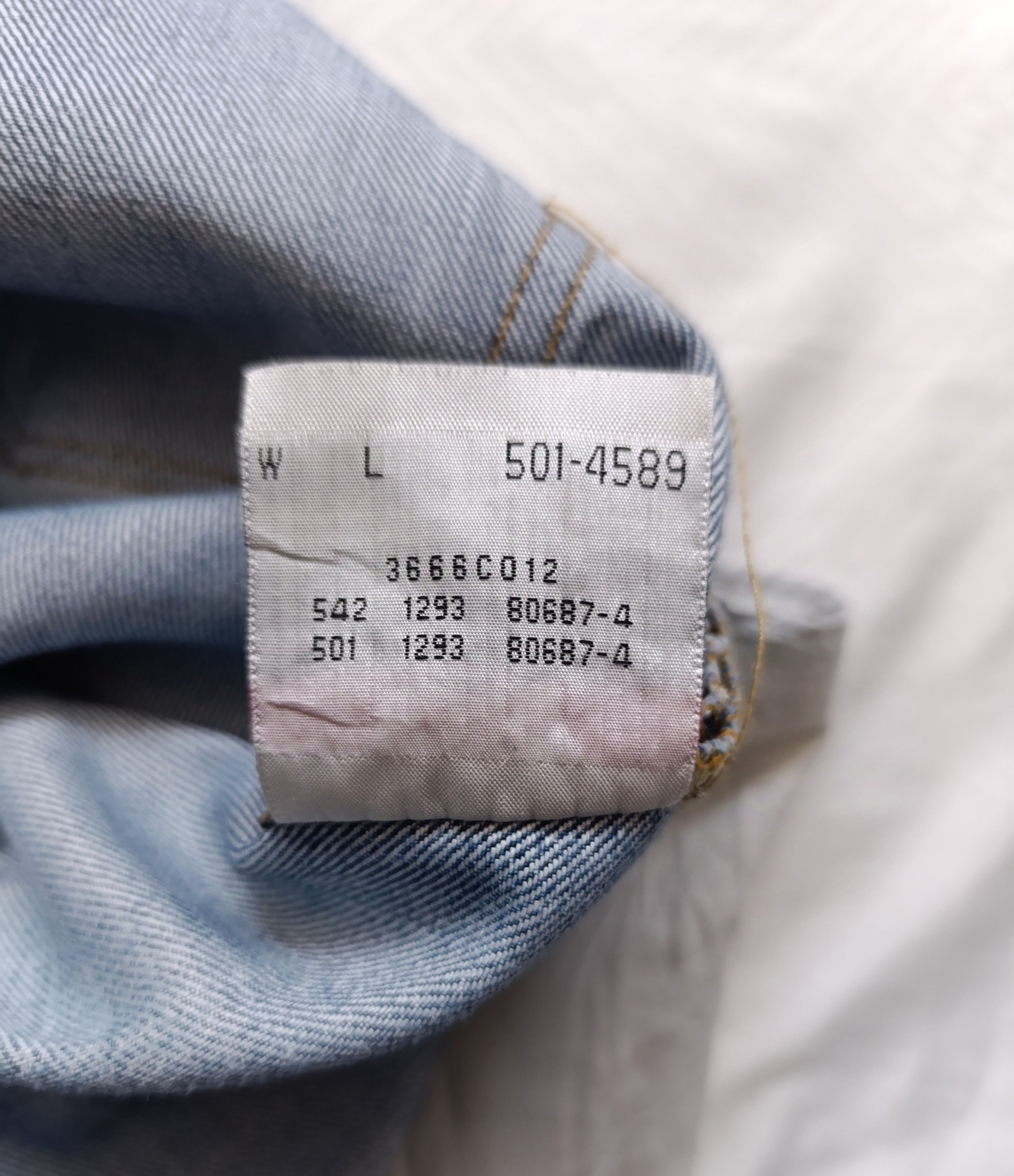 Levi's LEVI'S 501XX 34X34 vintage jeans 1993 Size US 32 / EU 48 - 1 Thumbnail